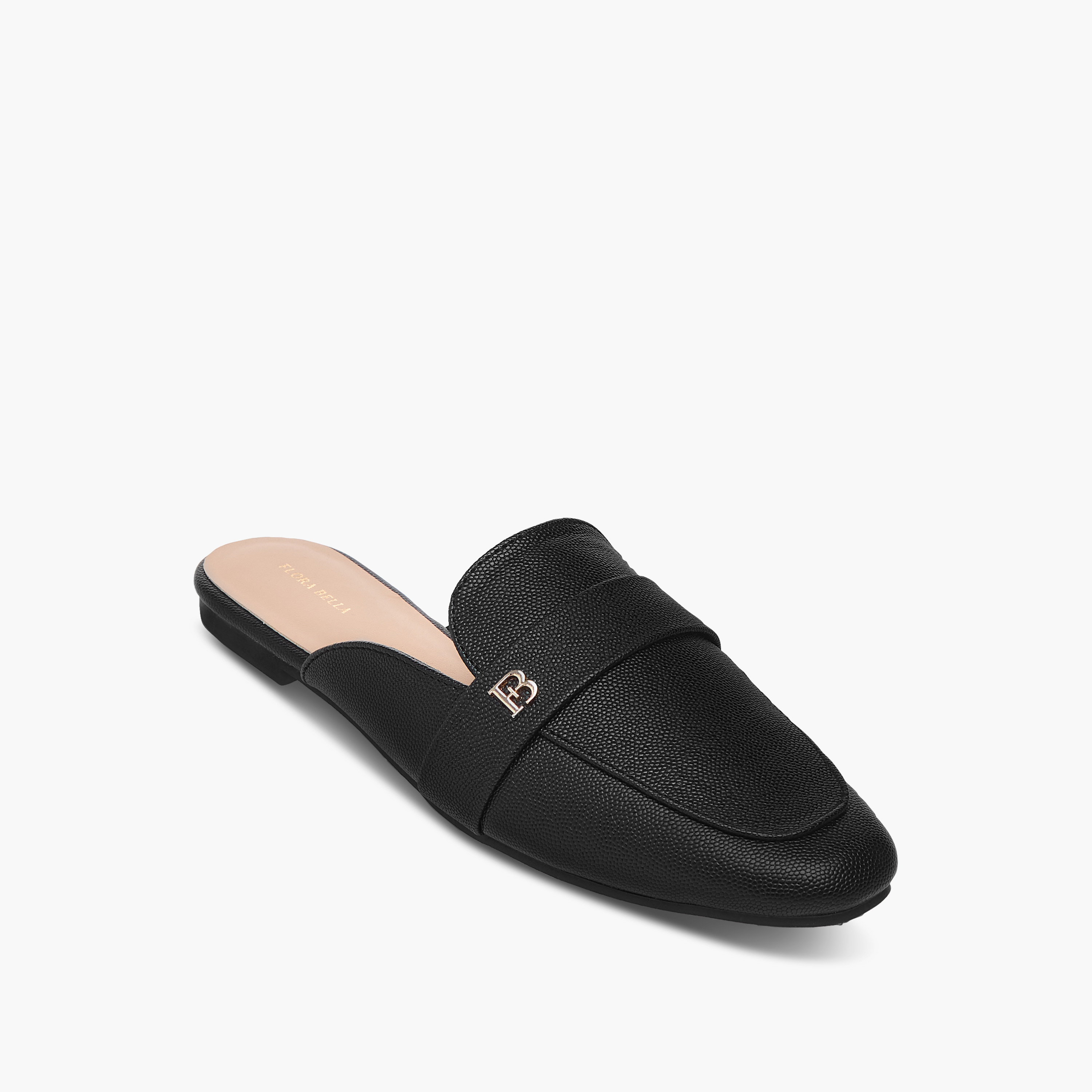 Flora Bella Textured Slip-On Mules-women-shoes-flats-mules-image-2