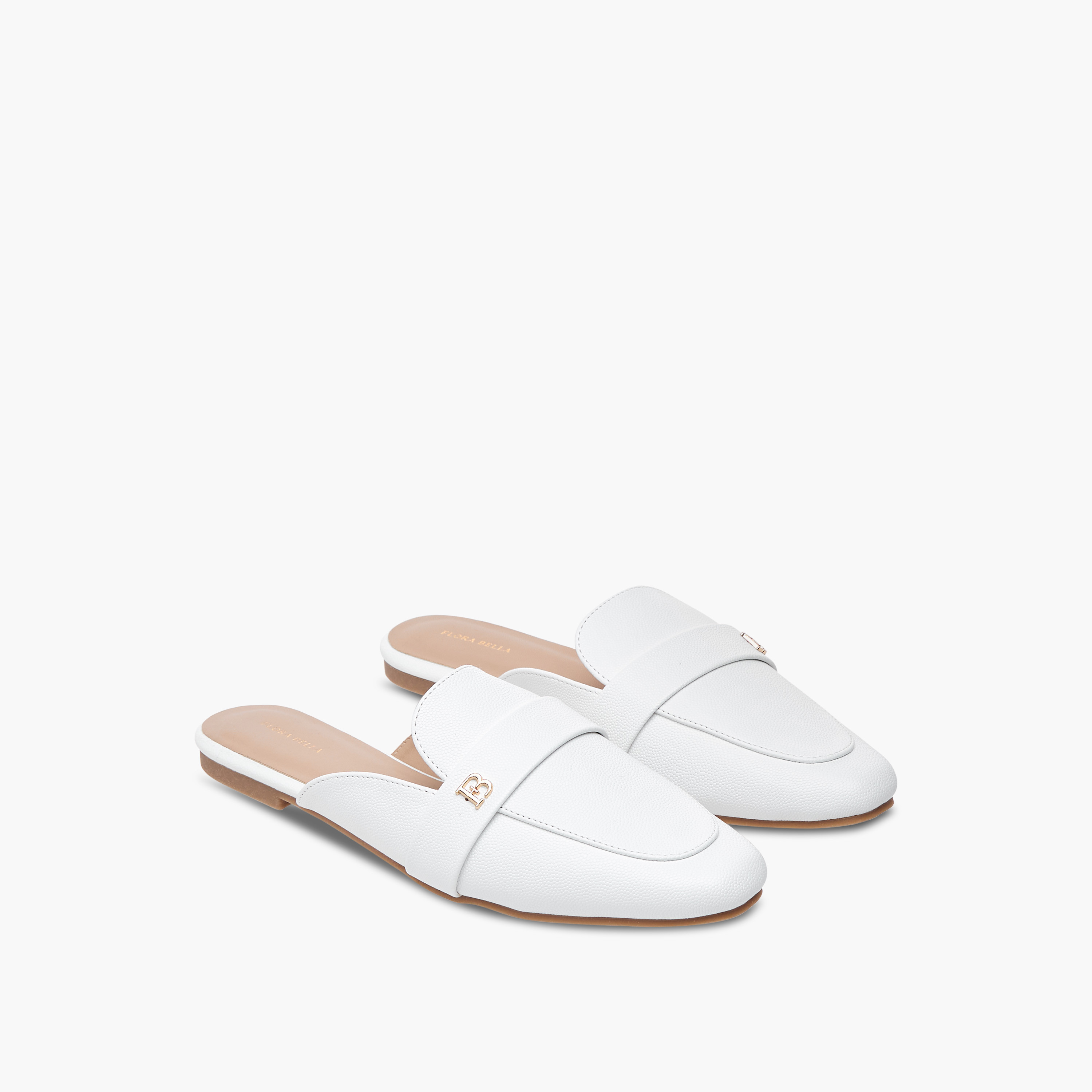 حذاء ميول سهل الارتداء بارز الملمس من فلورا بيلا-women-shoes-flats-mules-image-1