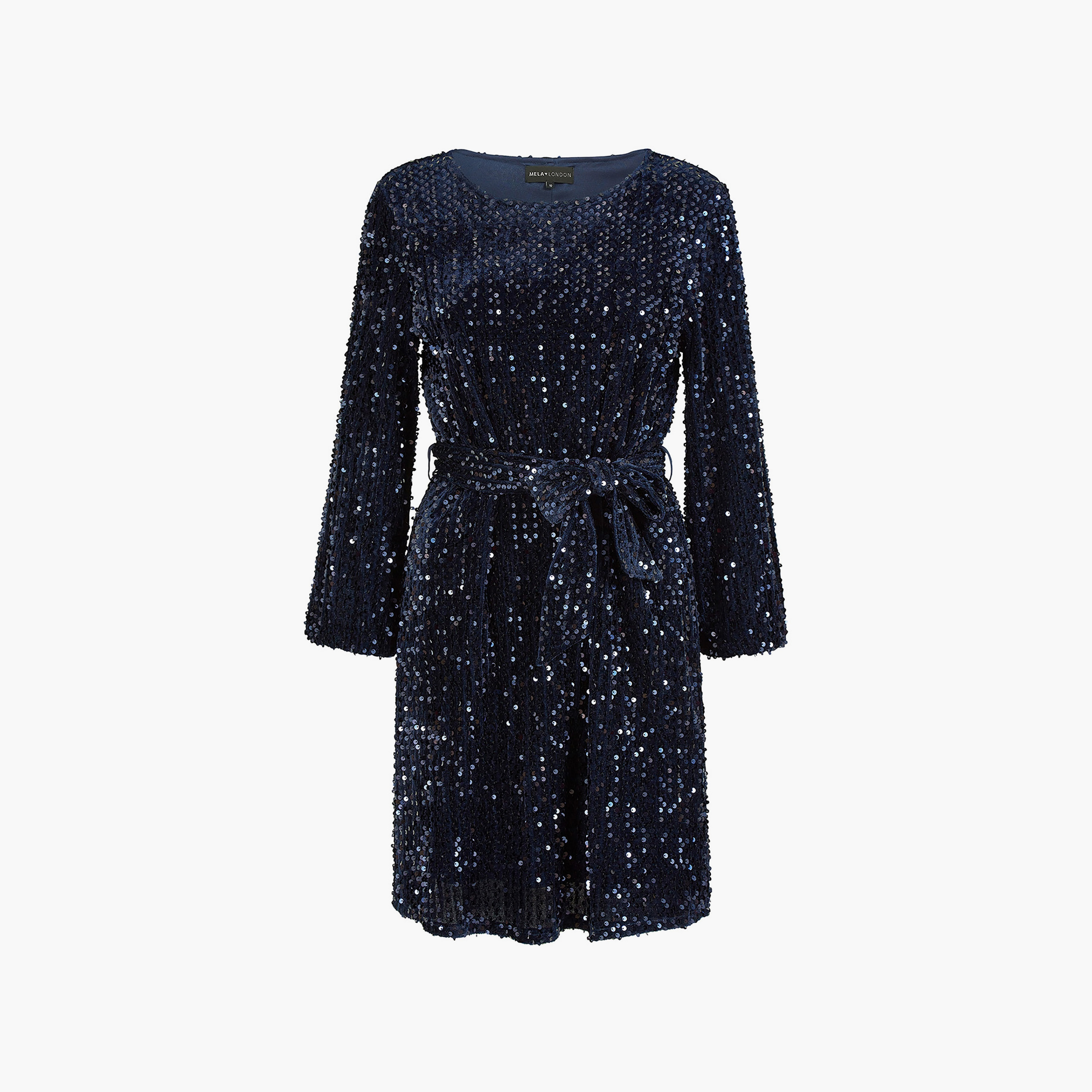 Mela London Sequin Smock Evening Women's Mini Dress-women-clothing-dresses-image-6