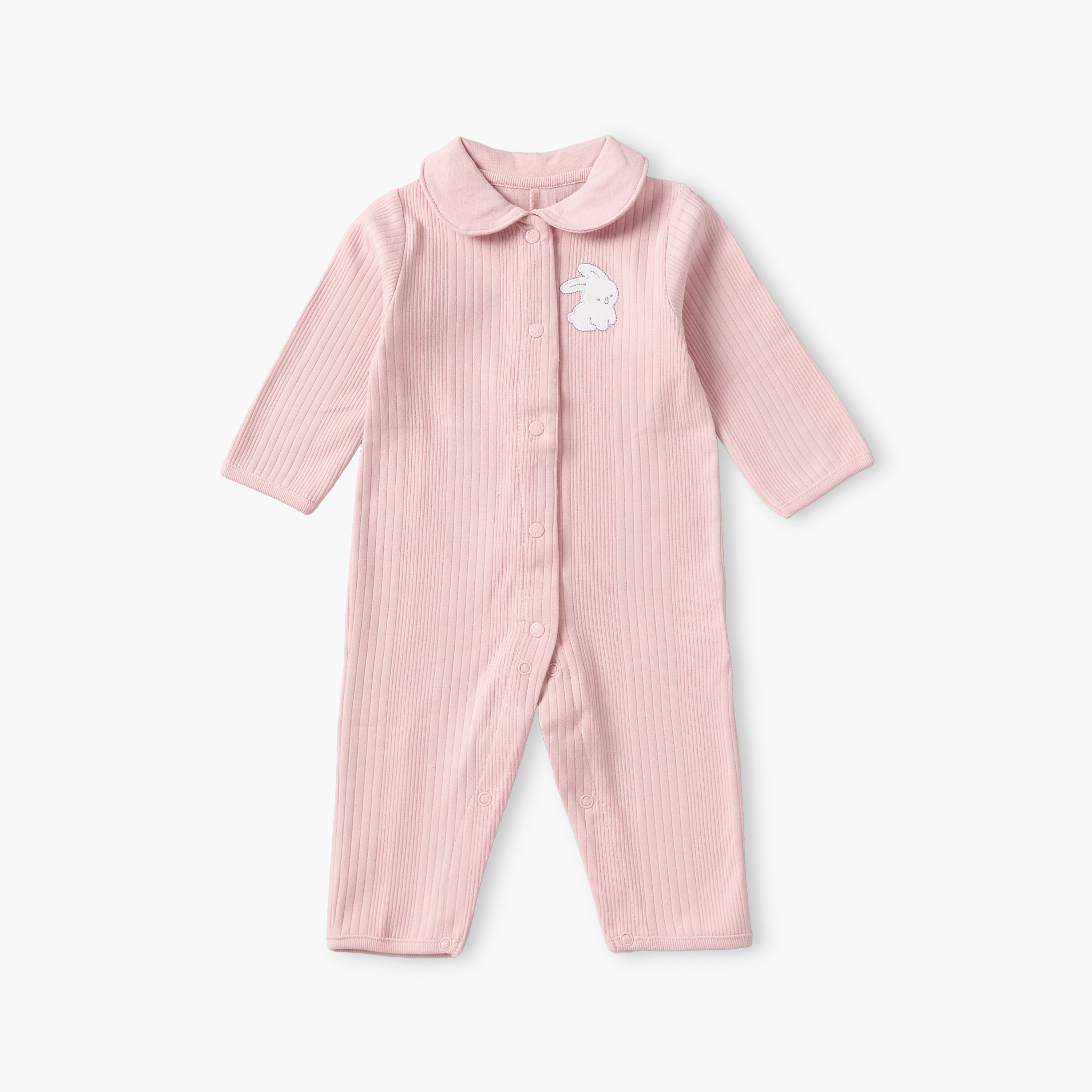 طقم ملابس هدايا 5 قطع بطبعات أرنب من جونيورز-baby-girls-clothing-setsandcoords-image-3