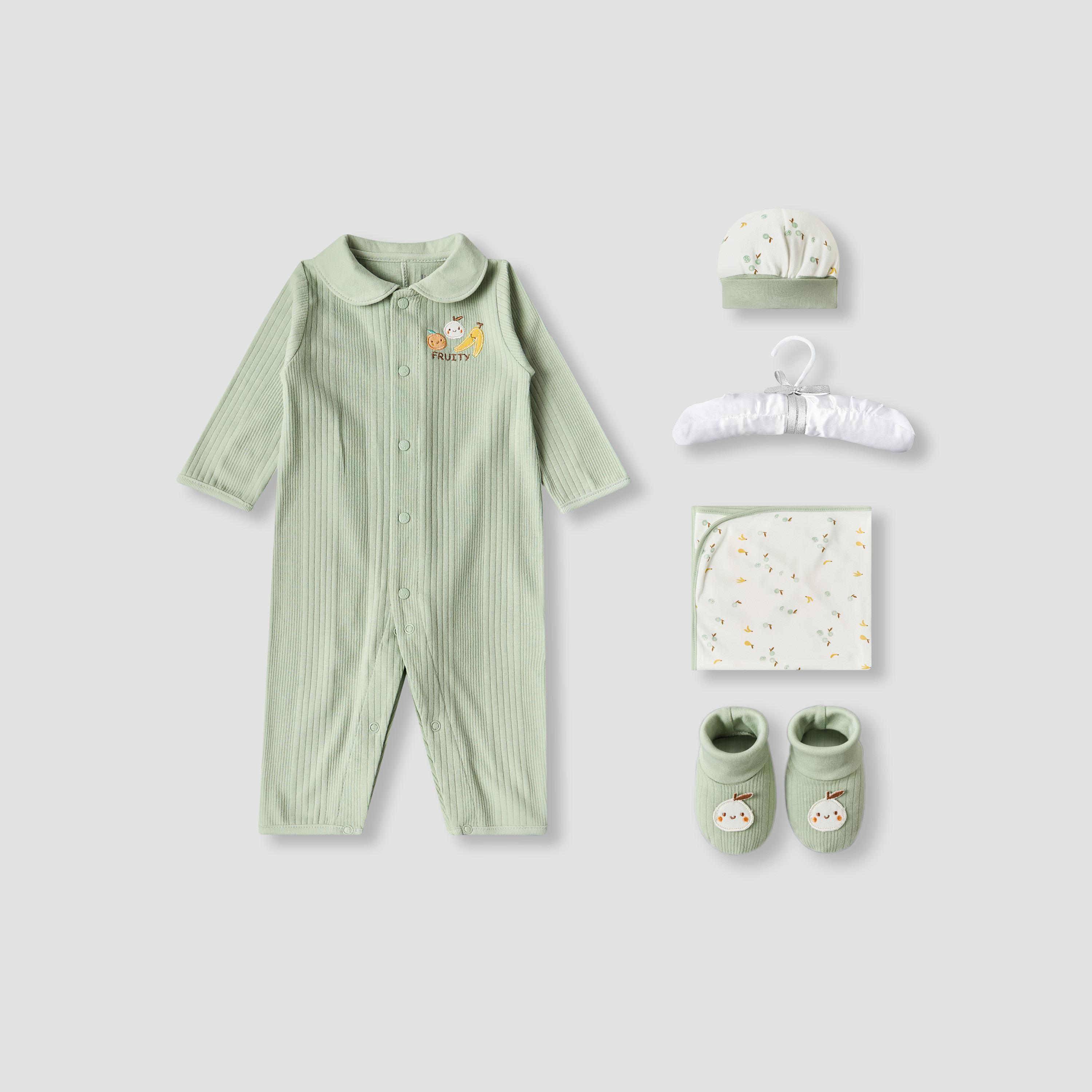 Set of 5 Juniors Clothing Gift Set with Print-baby-boys-clothing-setsandcoords-image-2