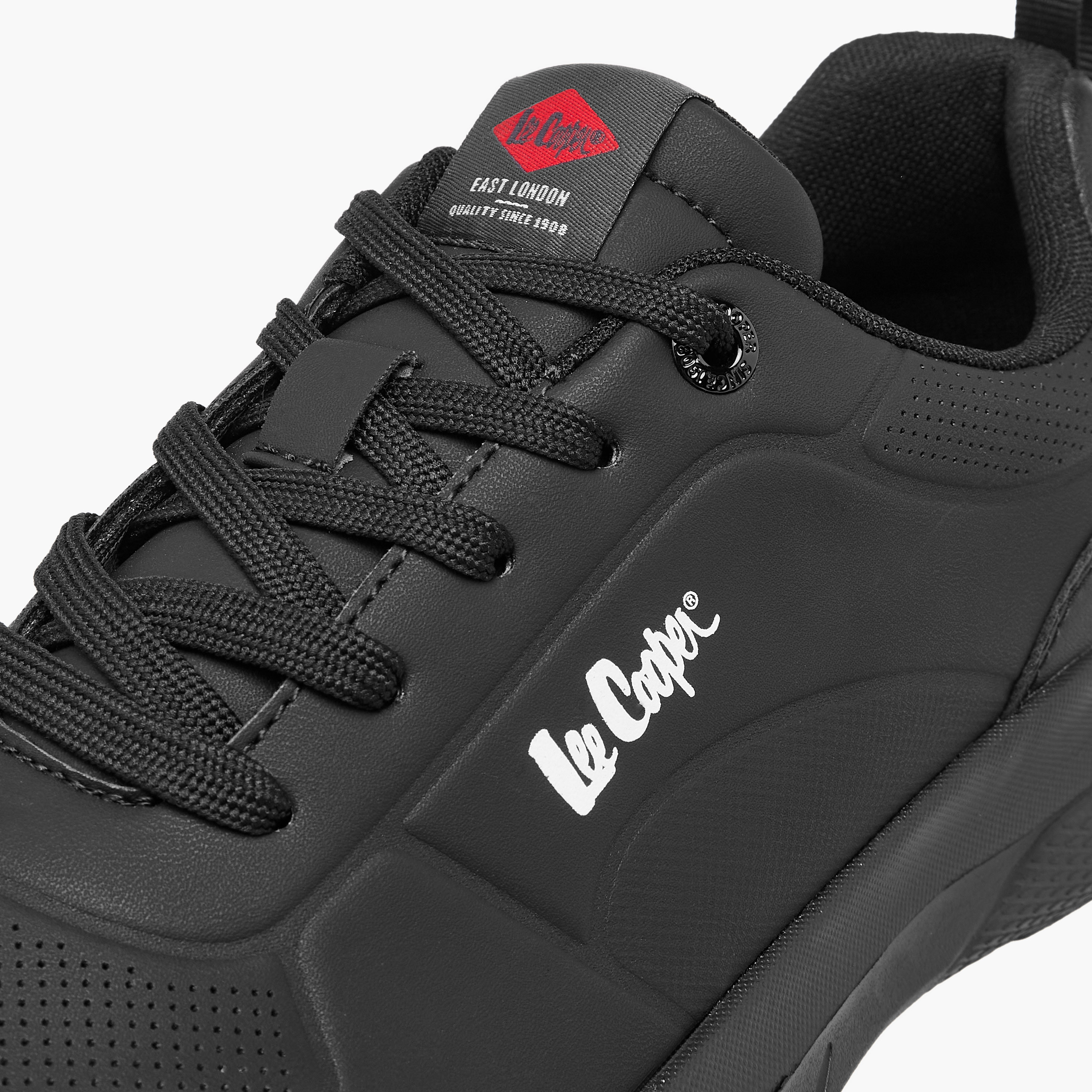 حذاء سنيكرز برباط إغلاق وطبعات شعار للرجال من لي كوبر-men-shoes-sneakers-image-5