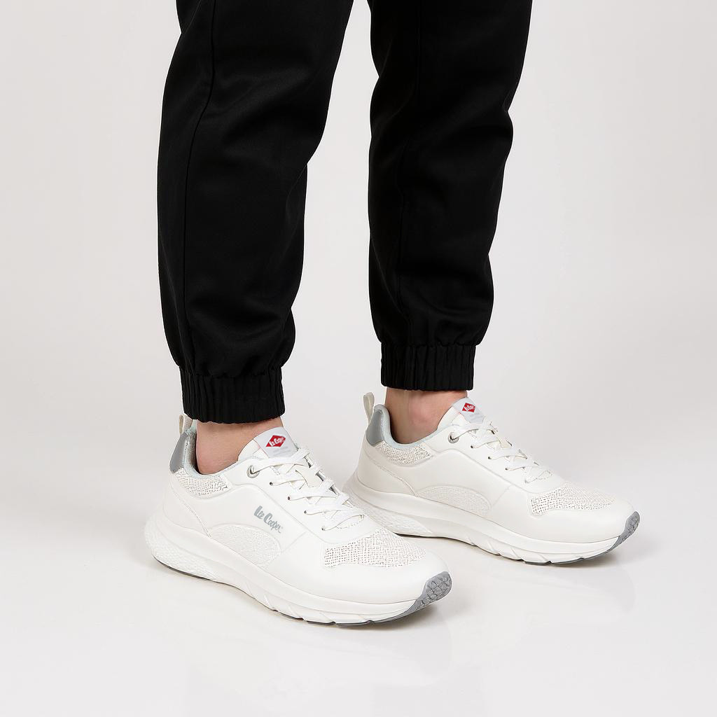 Lee Cooper Men's Logo Print Sneakers with Lace-Up Closure-men-shoes-sneakers-image-2