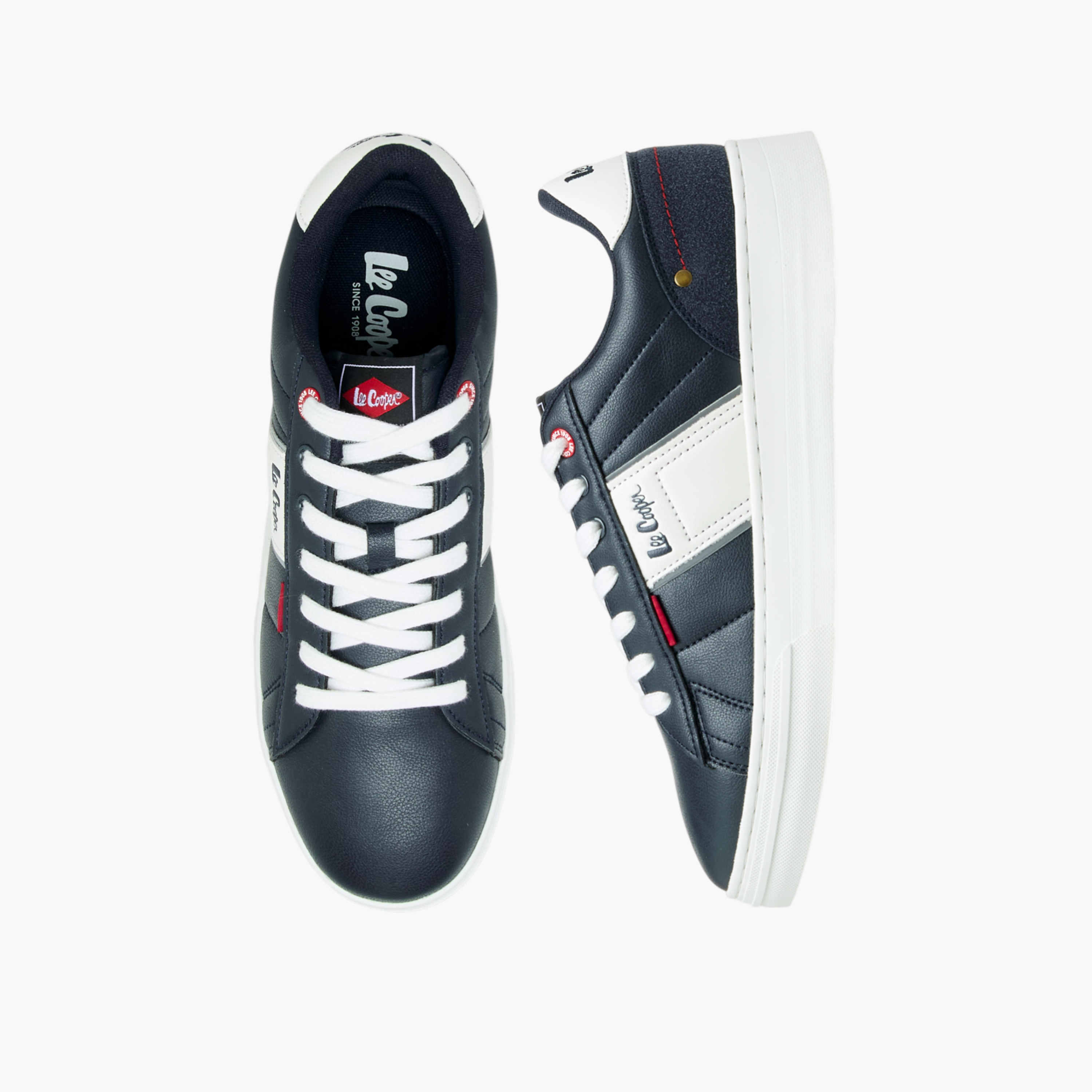 حذاء سنيكرز بألواح ورباط إغلاق للرجال من لي كوبر-men-shoes-sneakers-image-6