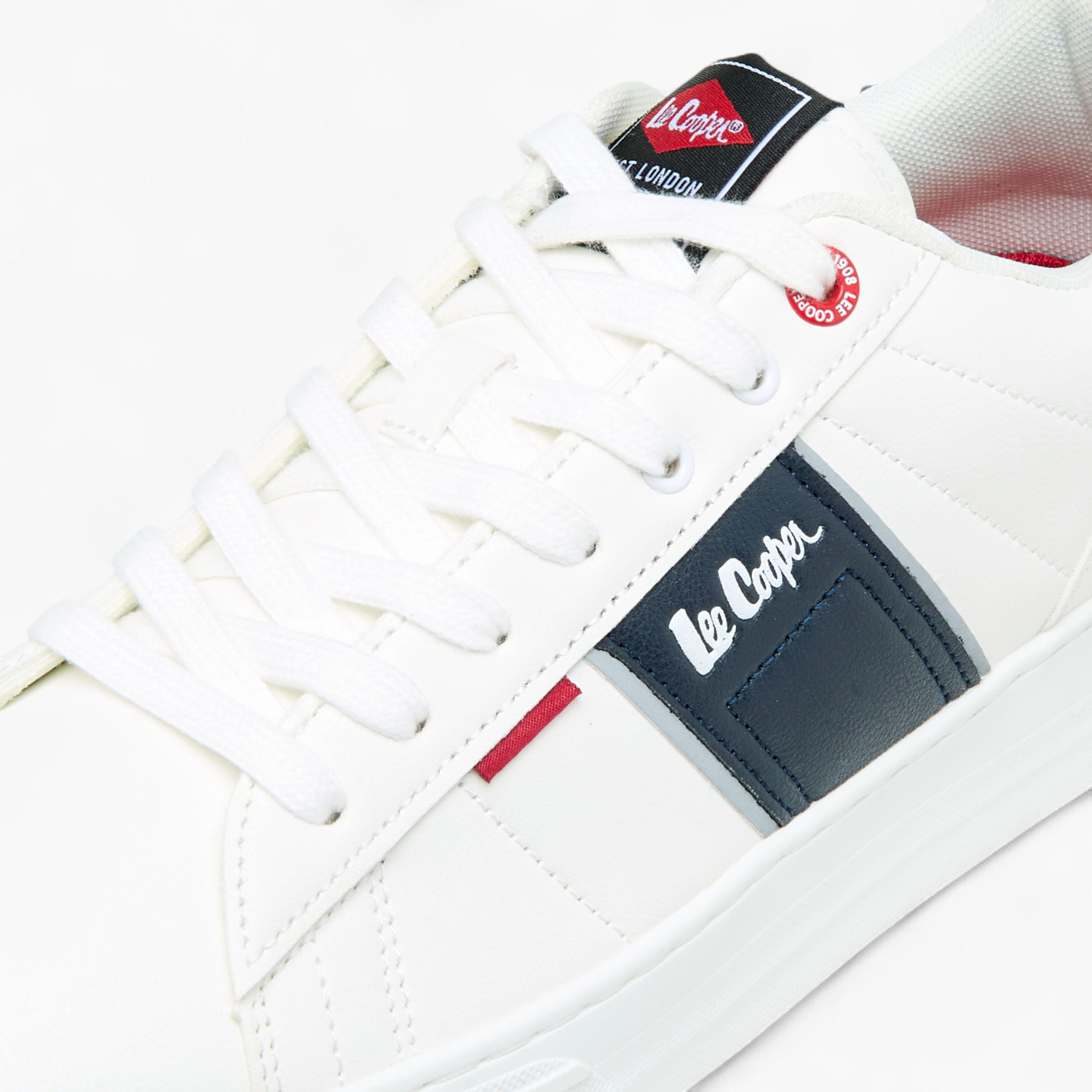 حذاء سنيكرز بألواح ورباط إغلاق للرجال من لي كوبر-men-shoes-sneakers-image-4