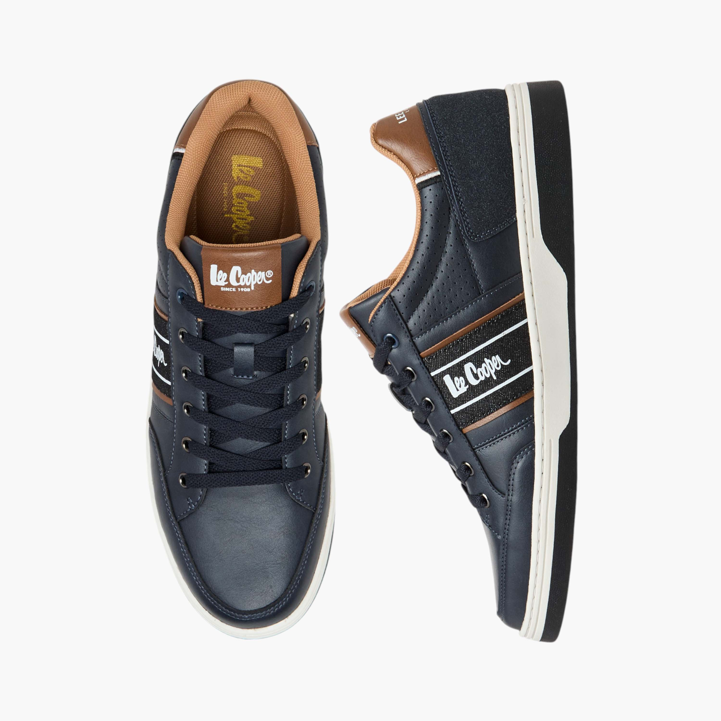Lee Cooper Men Lace-Up Sneakers-men-shoes-sneakers-image-1