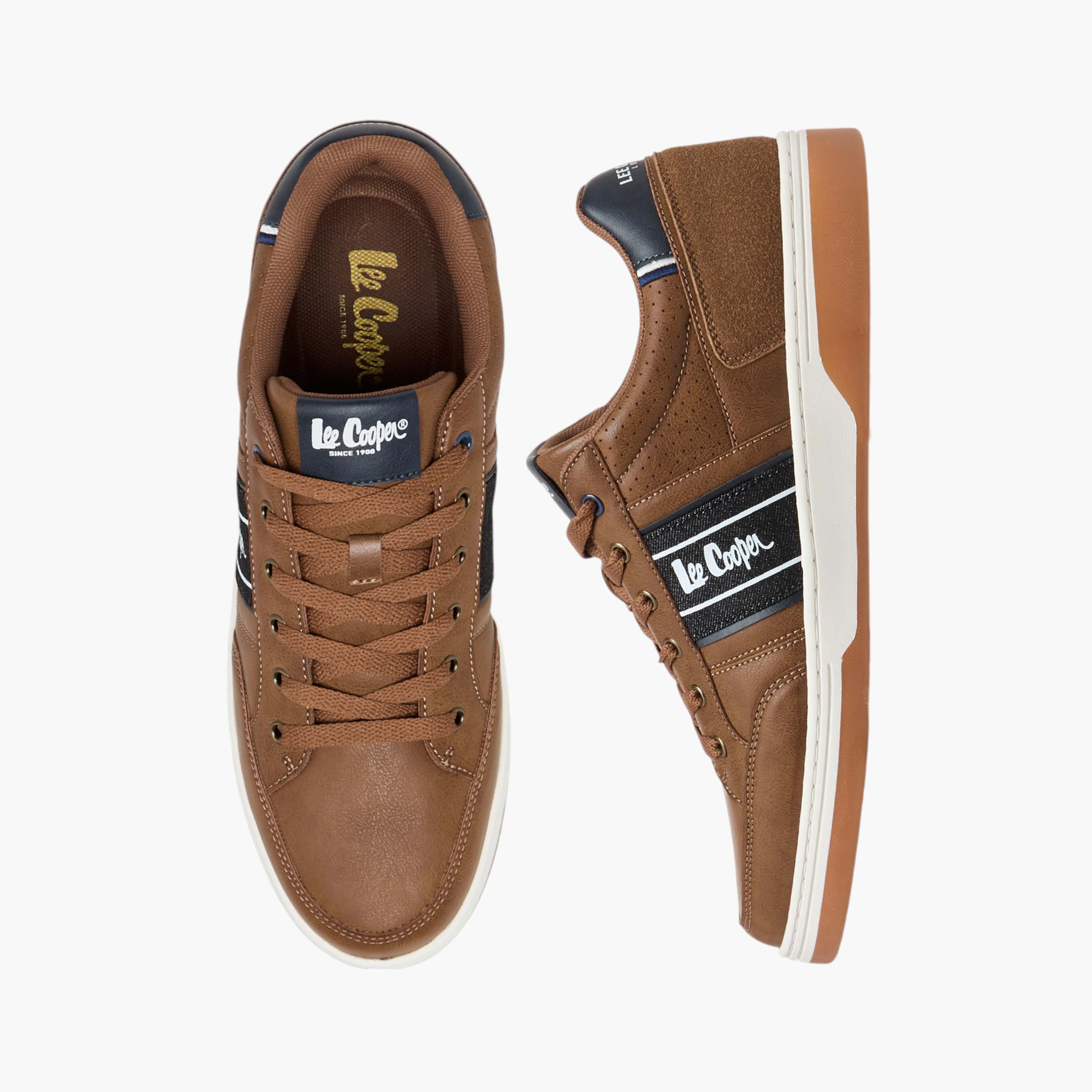 حذاء سنيكرز برباط للرجال من لي كوبر-men-shoes-sneakers-image-1