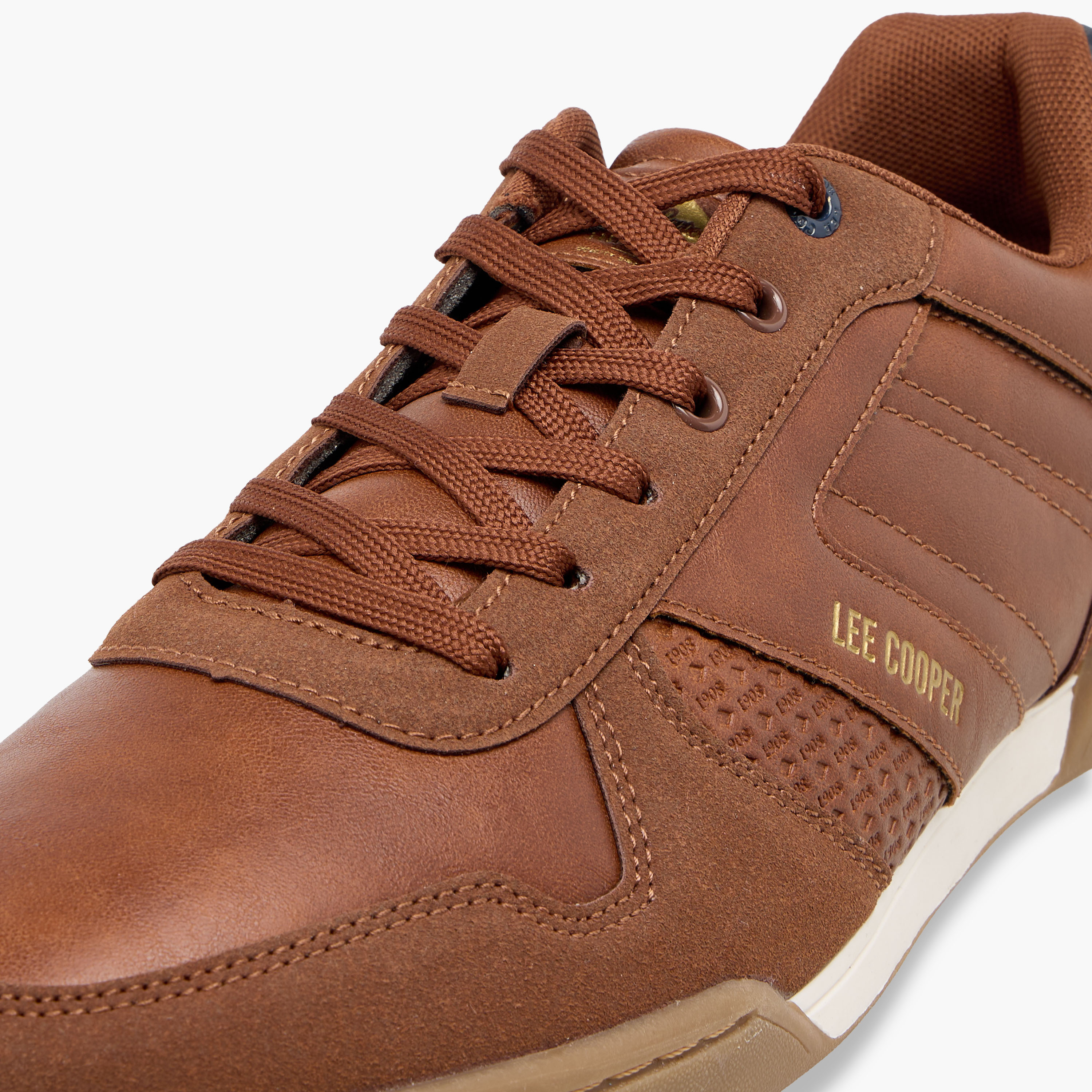 Lee Cooper Men Lace-Up Ankle Sneakers-men-shoes-sneakers-image-4