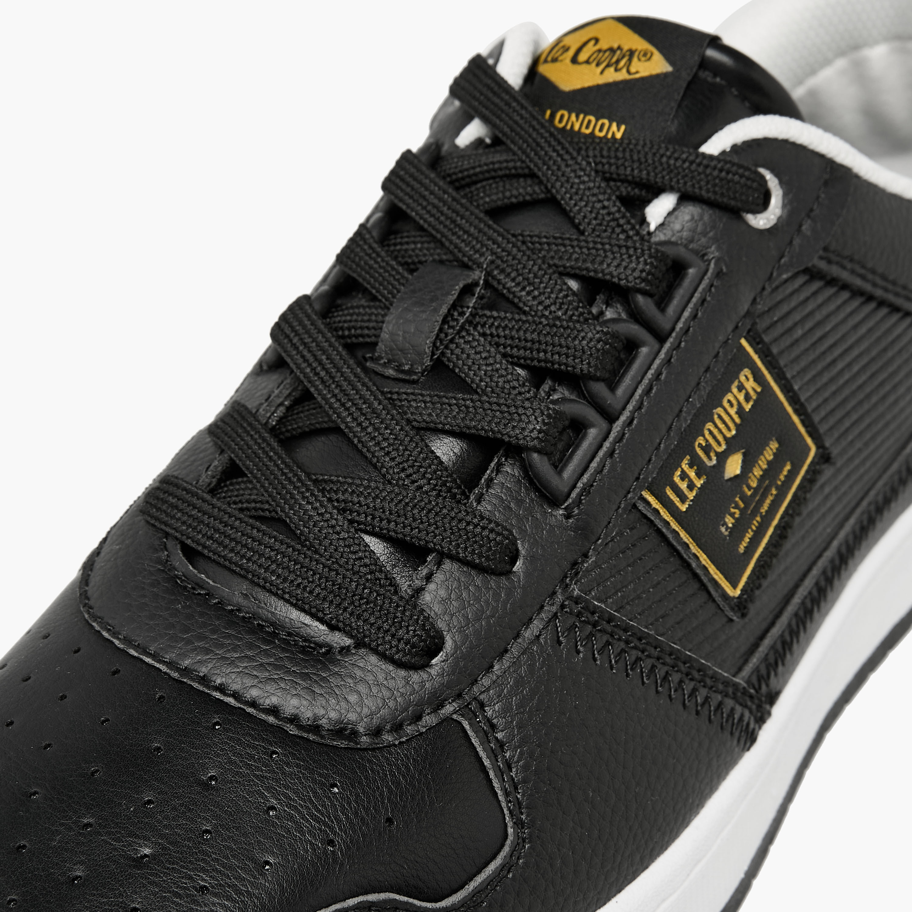 Lee Cooper Men Perforated Ortholite Sneakers-men-shoes-sneakers-image-4
