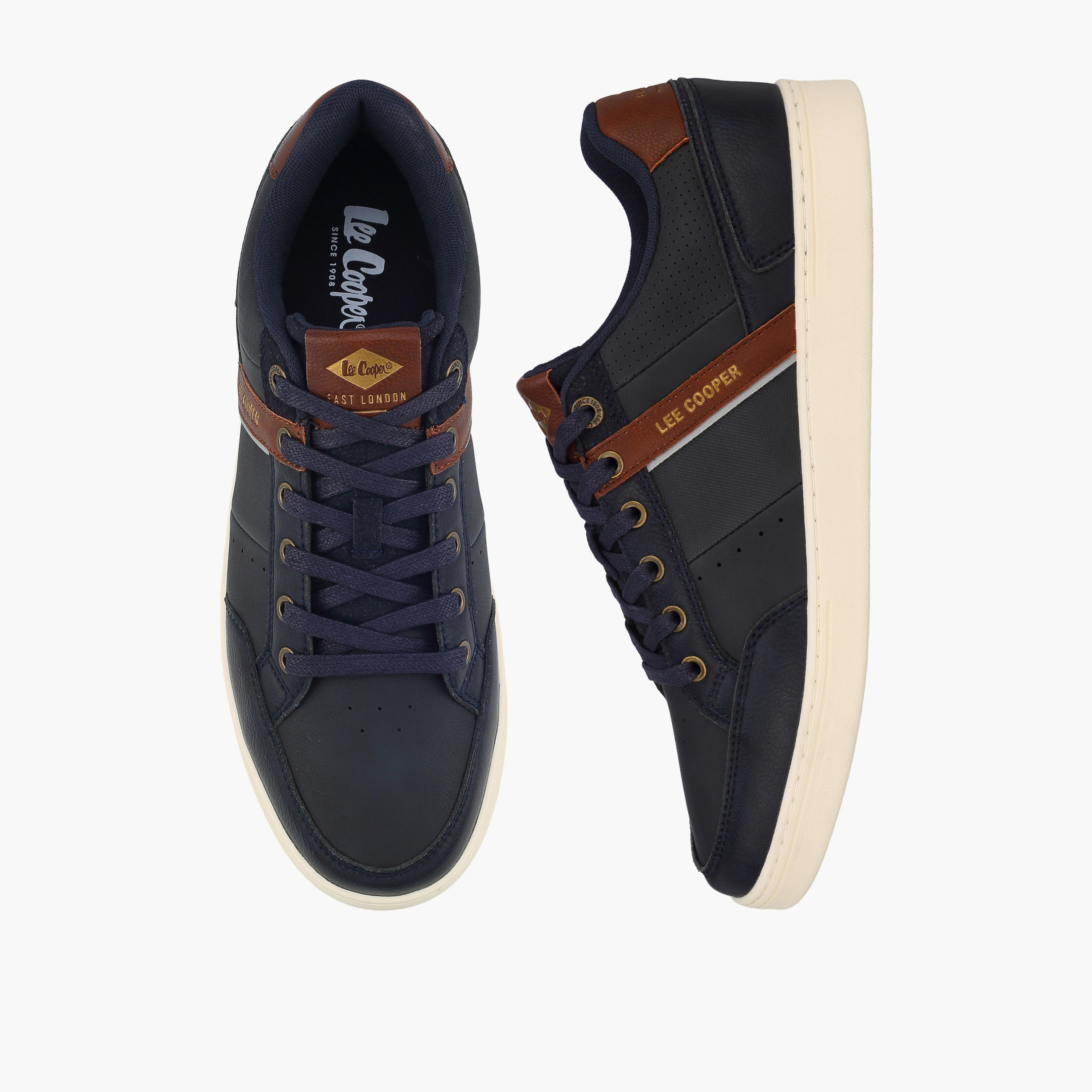 حذاء سنيكرز للكاحل برباط للرجال من لي كوبر-men-shoes-sneakers-image-1