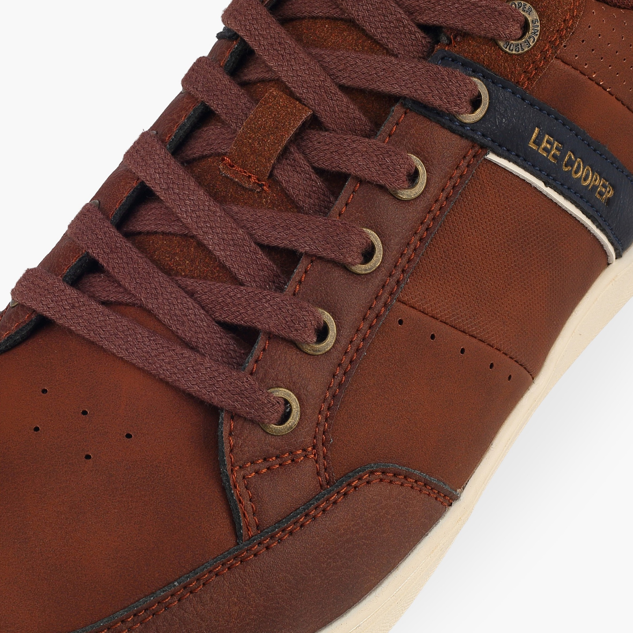 Lee Cooper Men Lace-Up Ankle Sneakers-men-shoes-sneakers-image-4