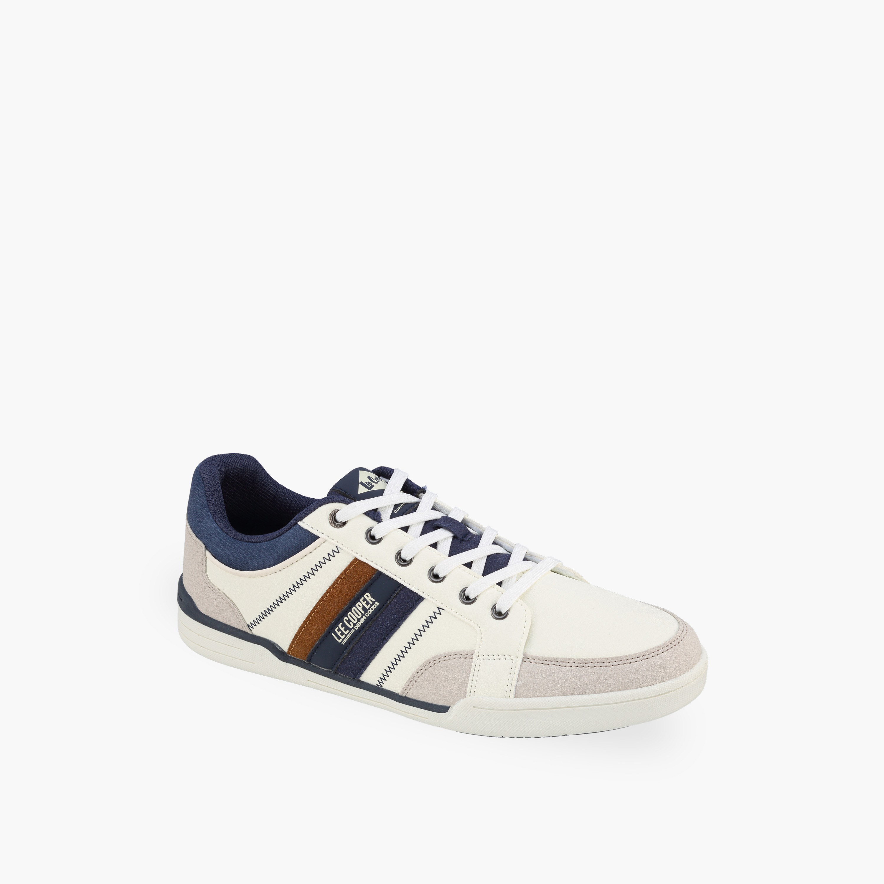 حذاء سنيكرز بطول الكاحل ورباط إغلاق للرجال من لي كوبر-men-shoes-sneakers-image-2