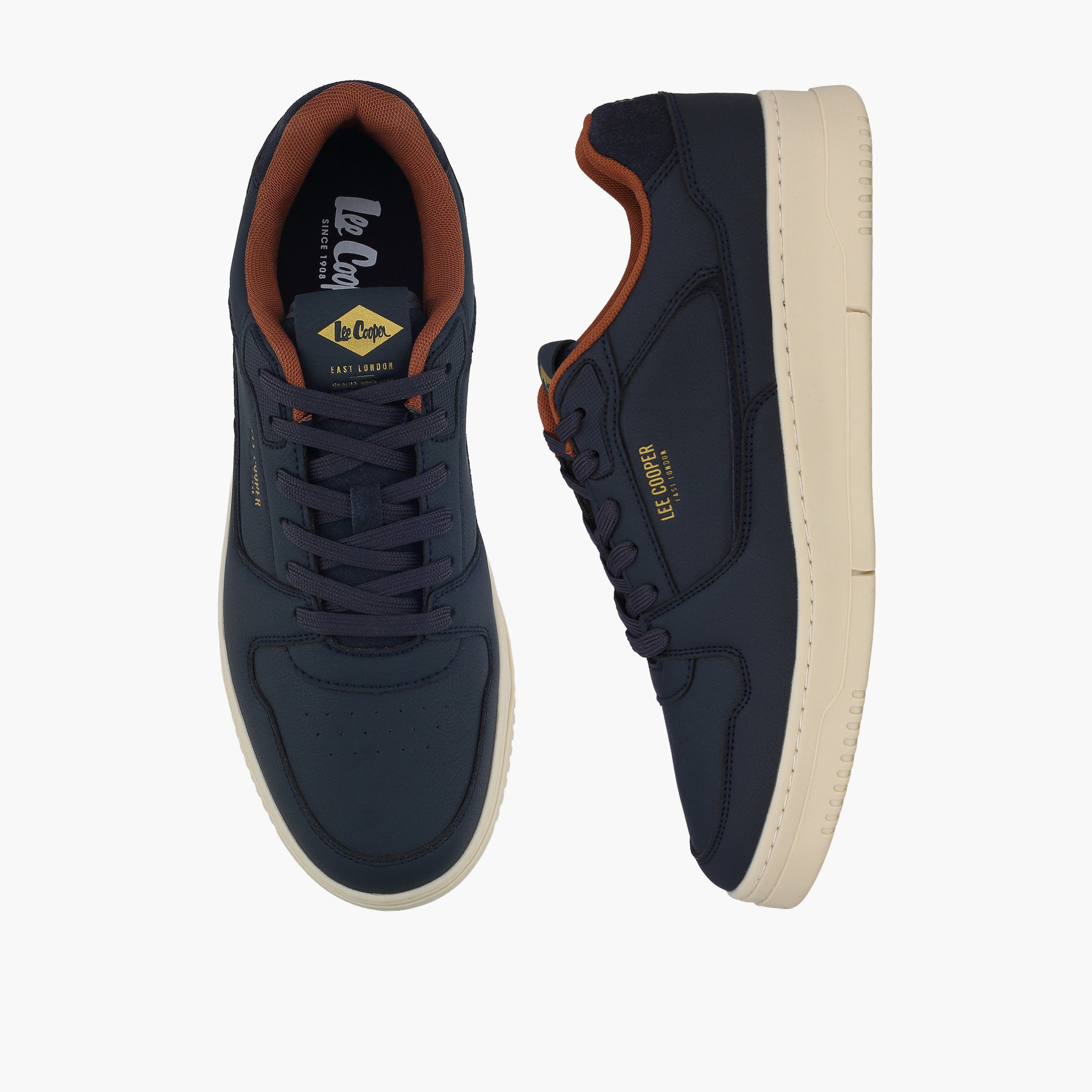 حذاء سنيكرز للكاحل برباط للرجال من لي كوبر-men-shoes-sneakers-image-1