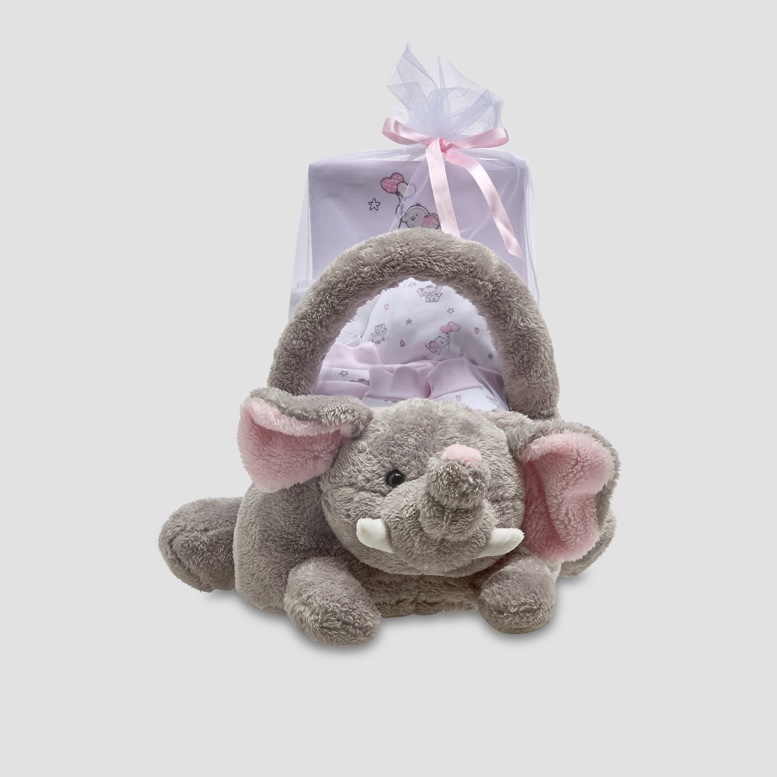 طقم هدايا ملابس بطبعات من جونيورز - طقم 8 قطع-baby-girls-clothing-setsandcoords-image-1