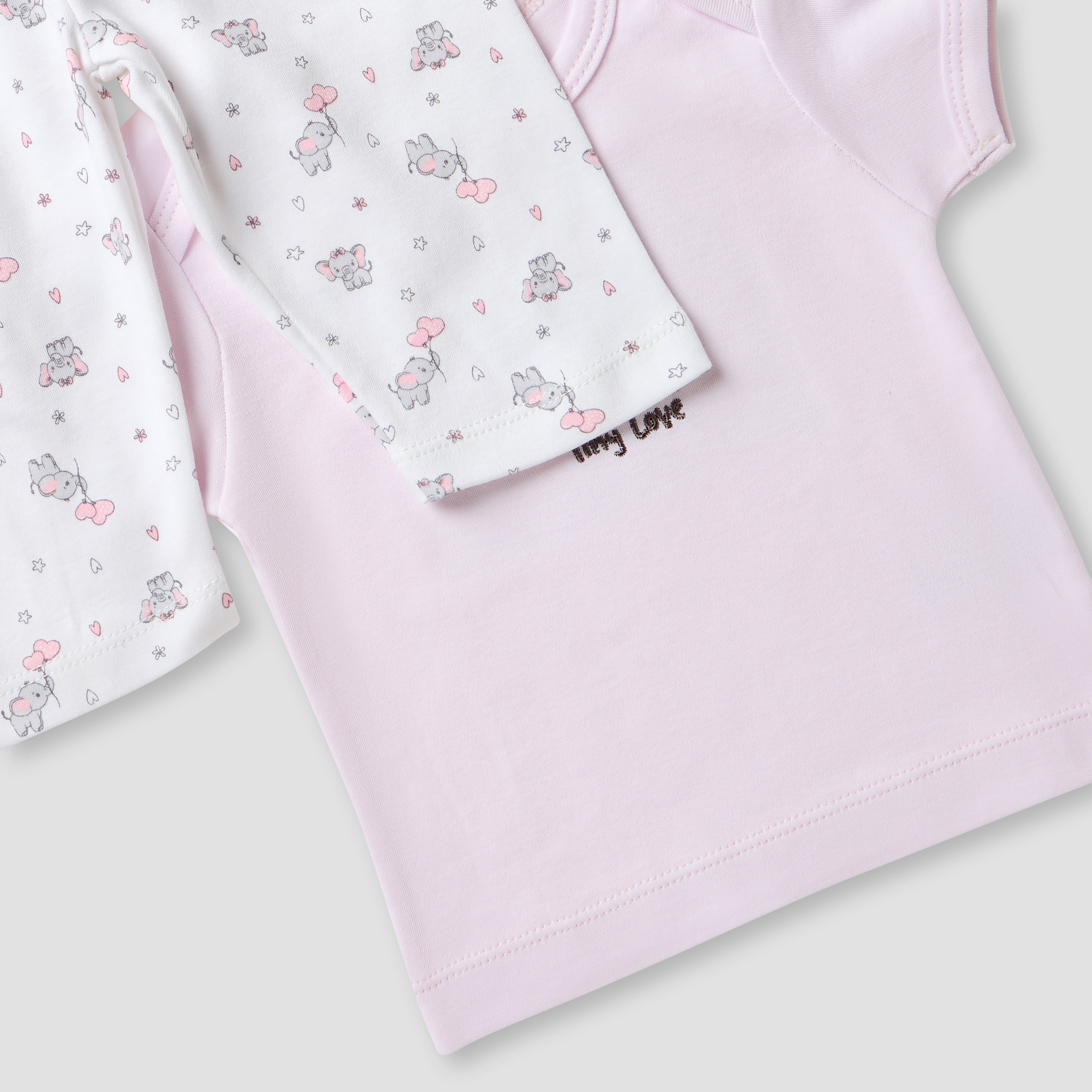 طقم هدايا ملابس بطبعات من جونيورز - طقم 8 قطع-baby-girls-clothing-setsandcoords-image-10