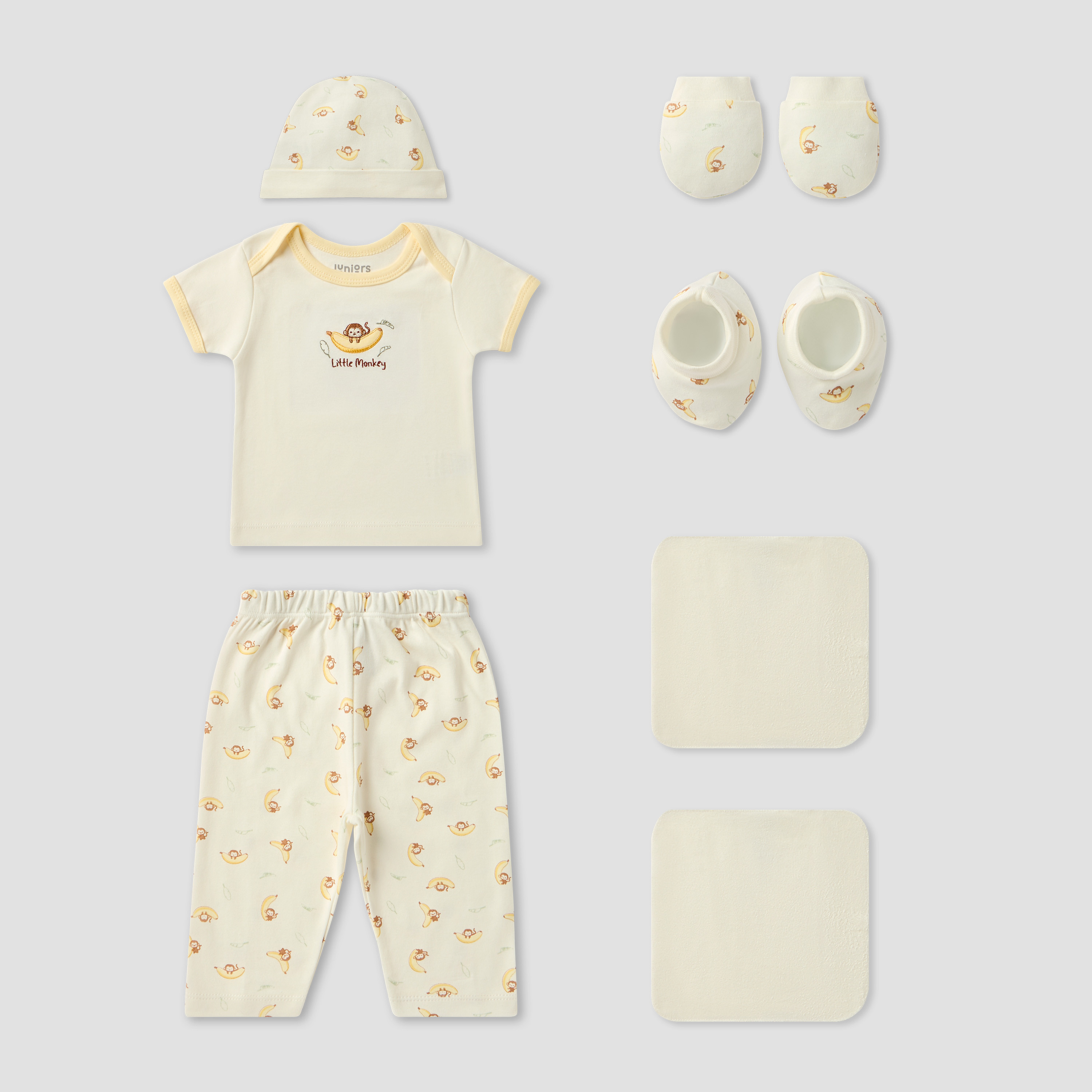 Set of 8 Juniors Clothing Gift Set with Print-baby-boys-clothing-setsandcoords-image-2