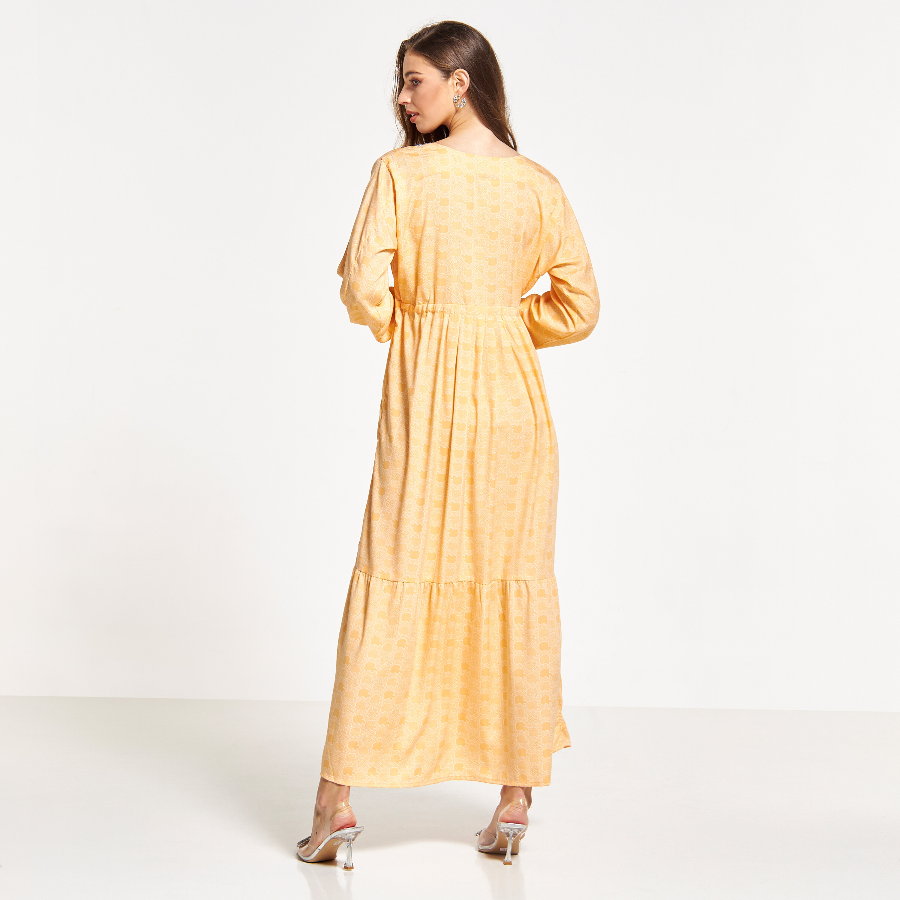 جلابية مطرّزة برباط من مليكة-women-arabicclothing-jalabiyas-image-2