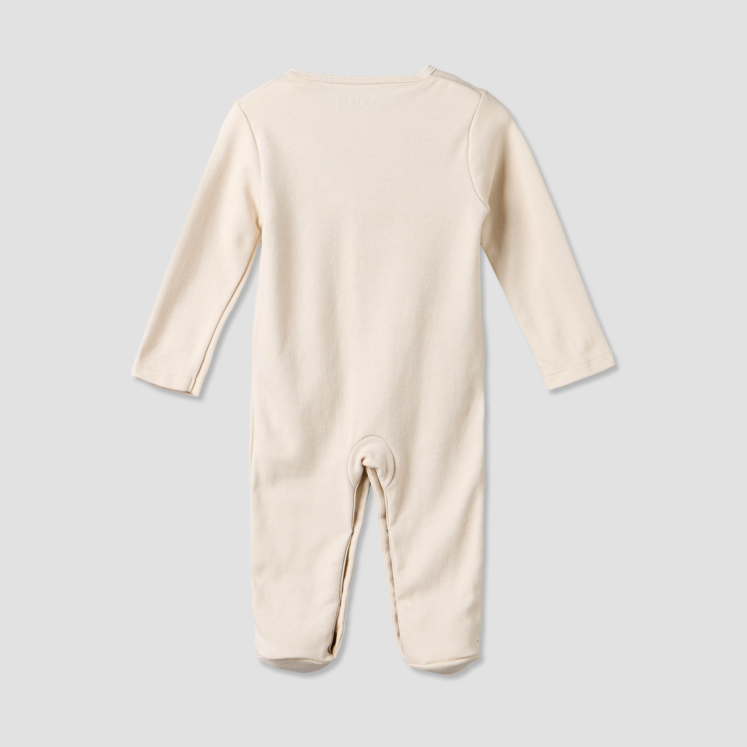 بدلة نوم قطنية بياقة ضيقة وأكمام طويلة وزخارف دب من جونيورز-baby-boys-clothing-nightwear-sleepsuits-image-2