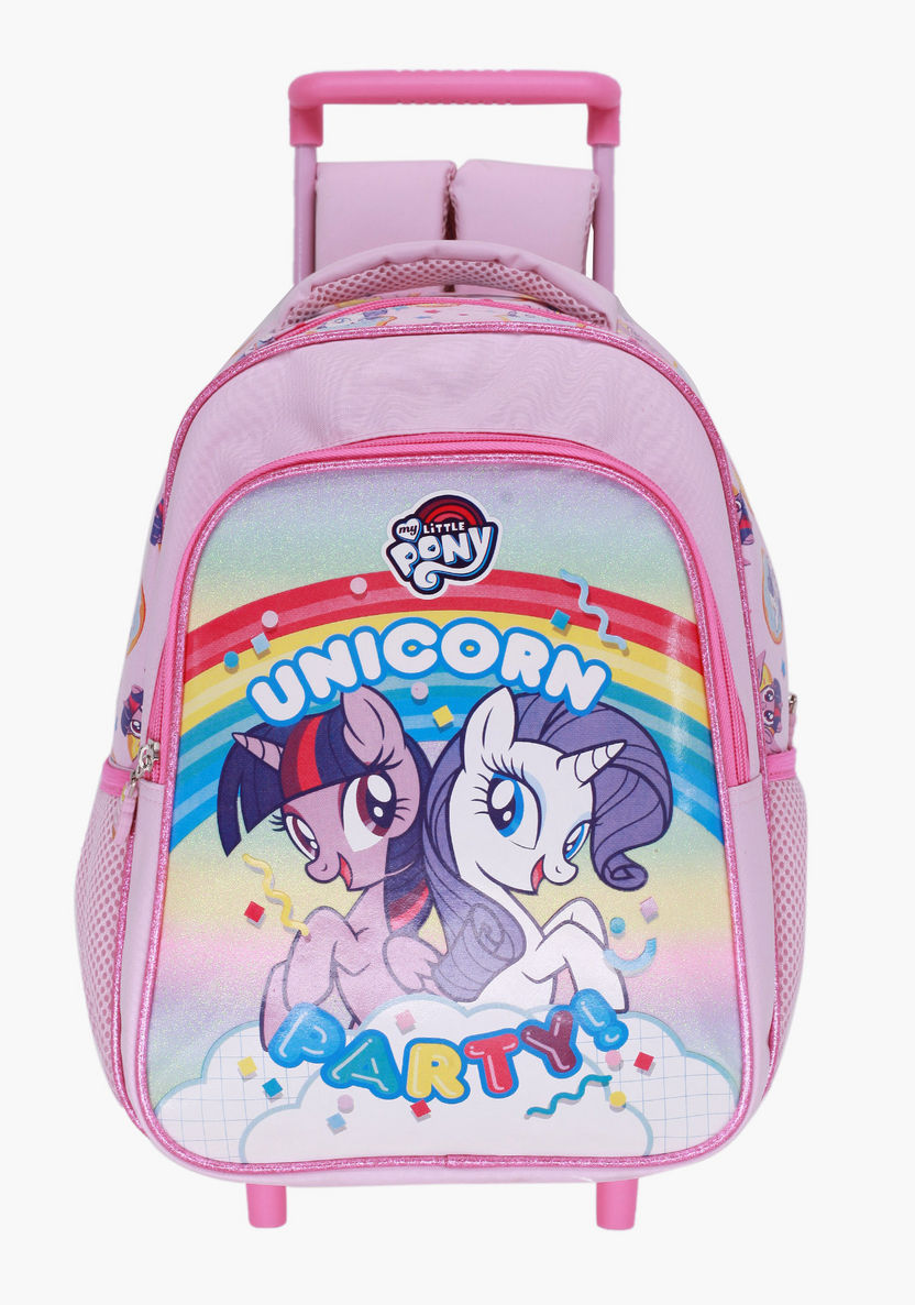My Little Pony Unicorn Print Trolley Backpack - 14 inches-Trolleys-image-0