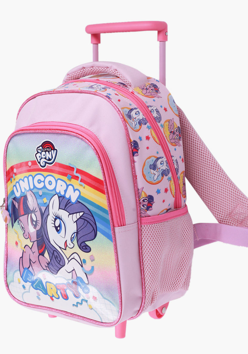 My Little Pony Unicorn Print Trolley Backpack - 14 inches-Trolleys-image-2
