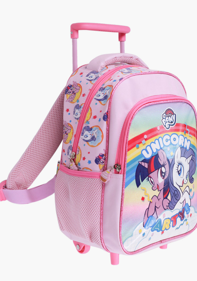 My Little Pony Unicorn Print Trolley Backpack - 14 inches-Trolleys-image-3