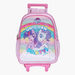 Unicorn Print Trolley Backpack - 18 inches-Trolleys-thumbnail-0
