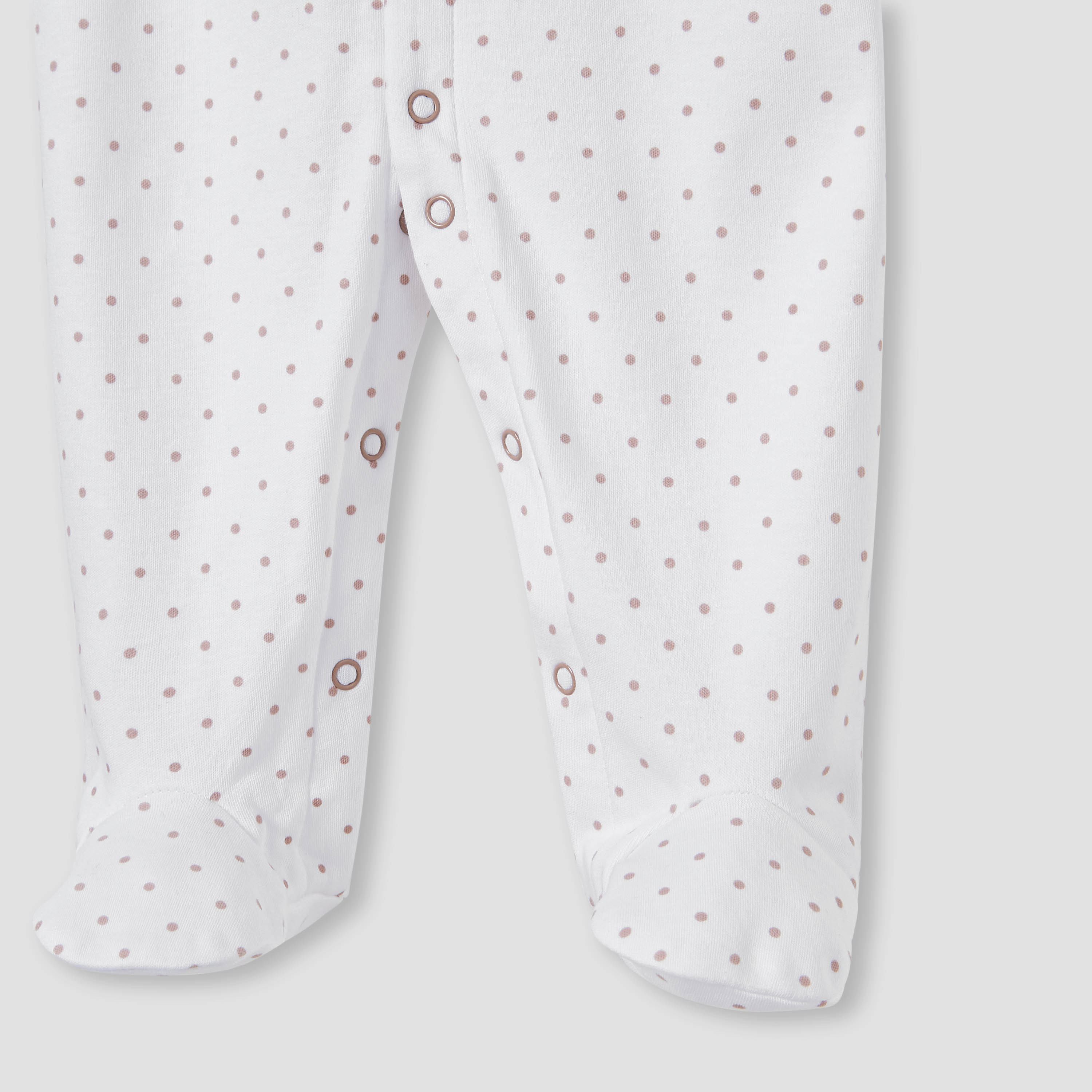 Juniors Horse Applique Sleepsuit with Long Sleeves and Button Closure-baby-boys-clothing-nightwear-sleepsuits-image-4