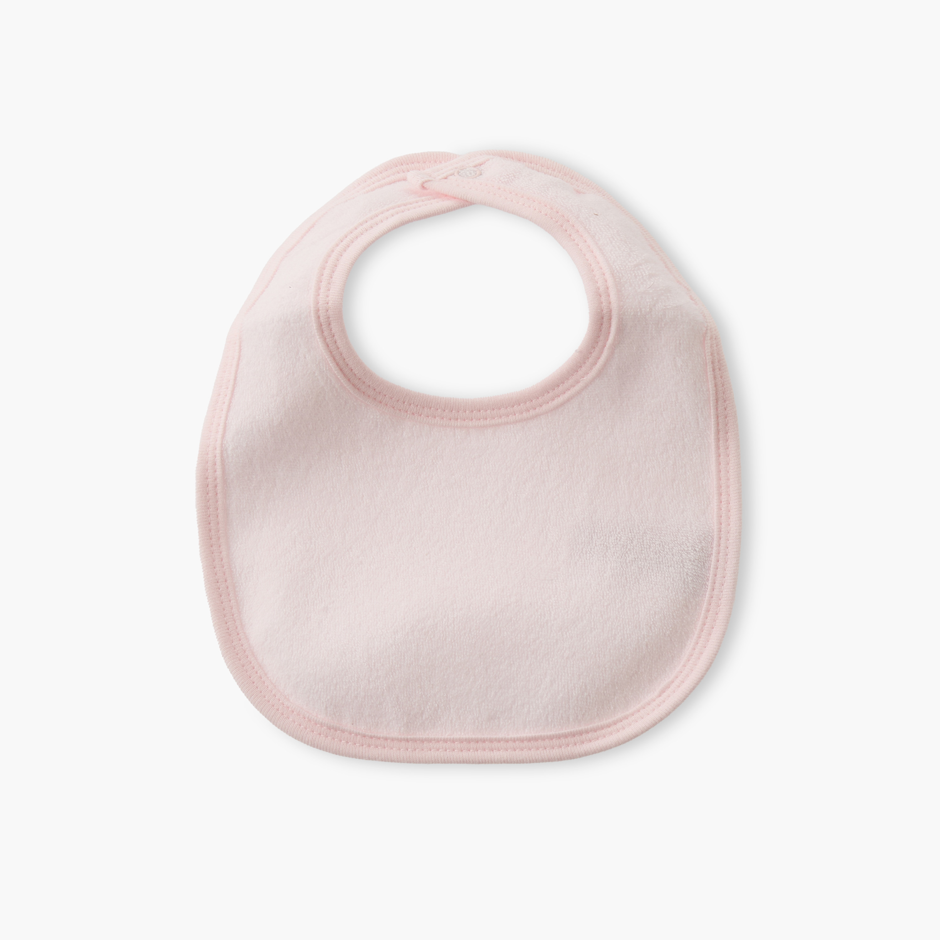 Pack of 5 Juniors Baby Bib with Snap Button Closure-baby-feeding-bibs-image-2