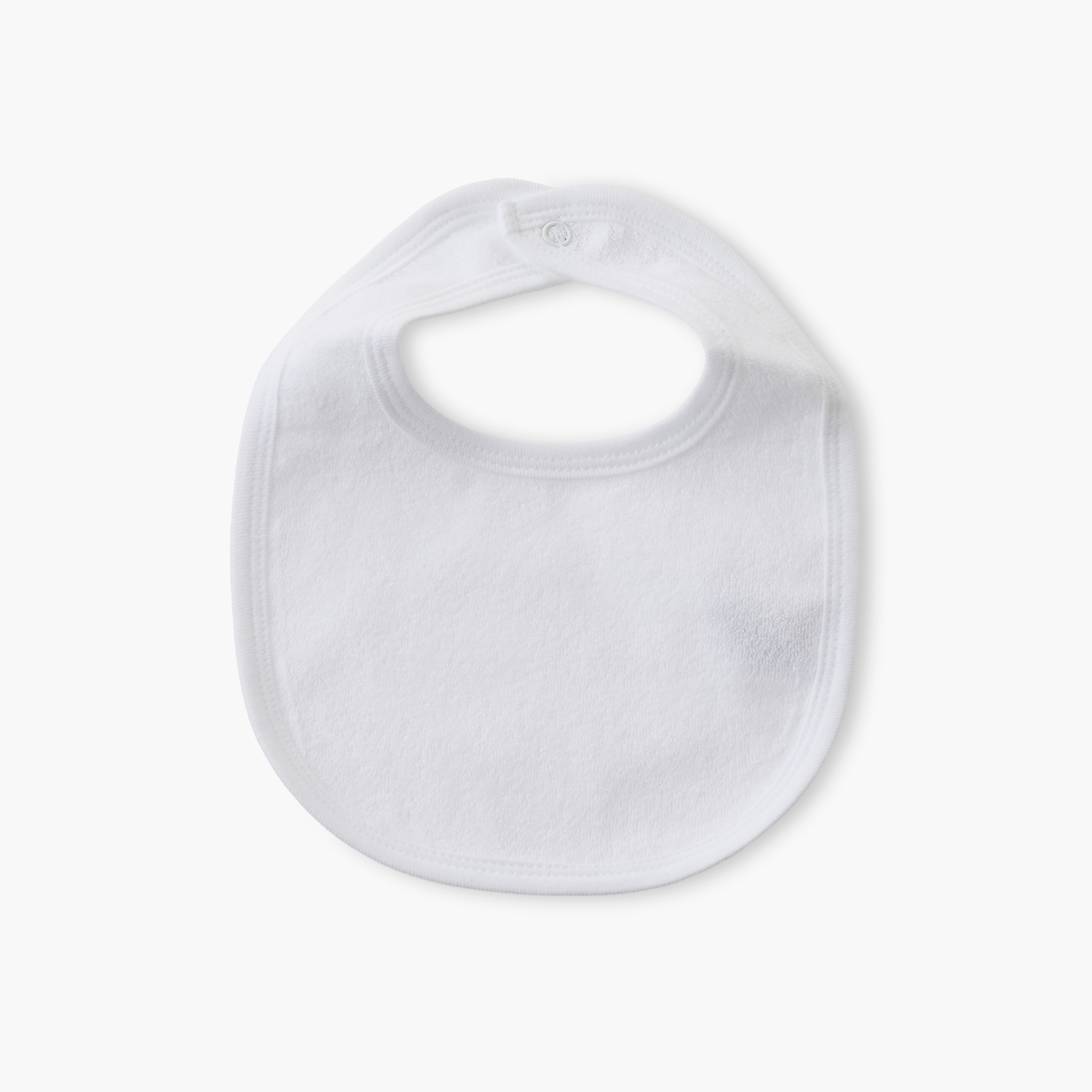 Pack of 5 Juniors Baby Bib with Snap Button Closure-baby-feeding-bibs-image-6