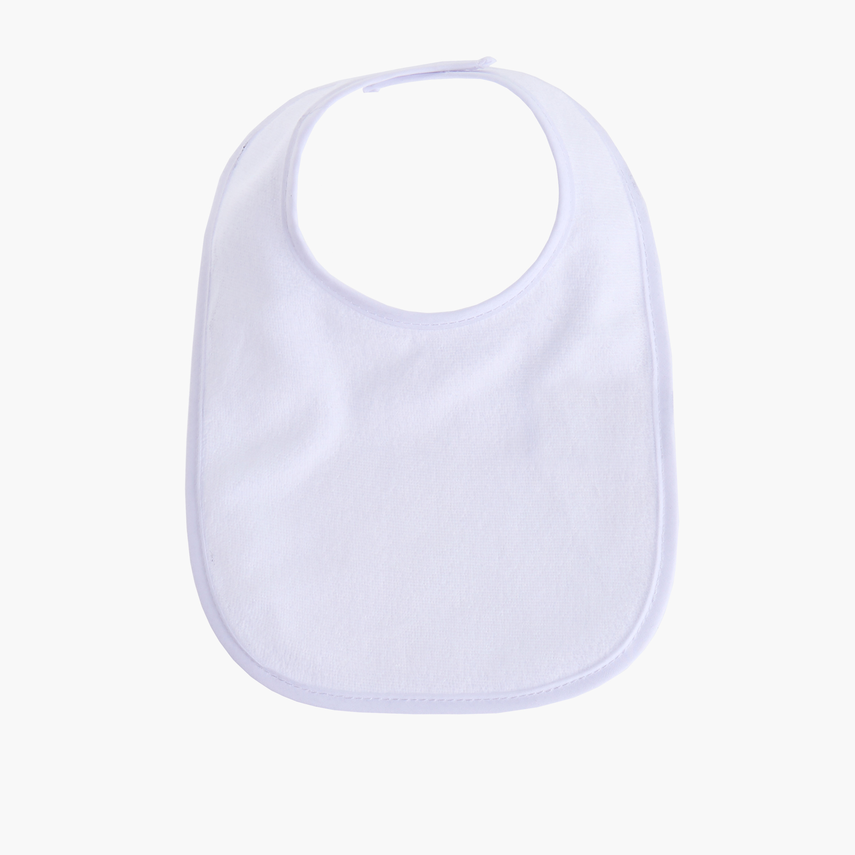 مرايل سادة تيري بشريط إغلاق لاصق من جونيورز - طقم من 5 قطع-baby-feeding-bibs-image-5