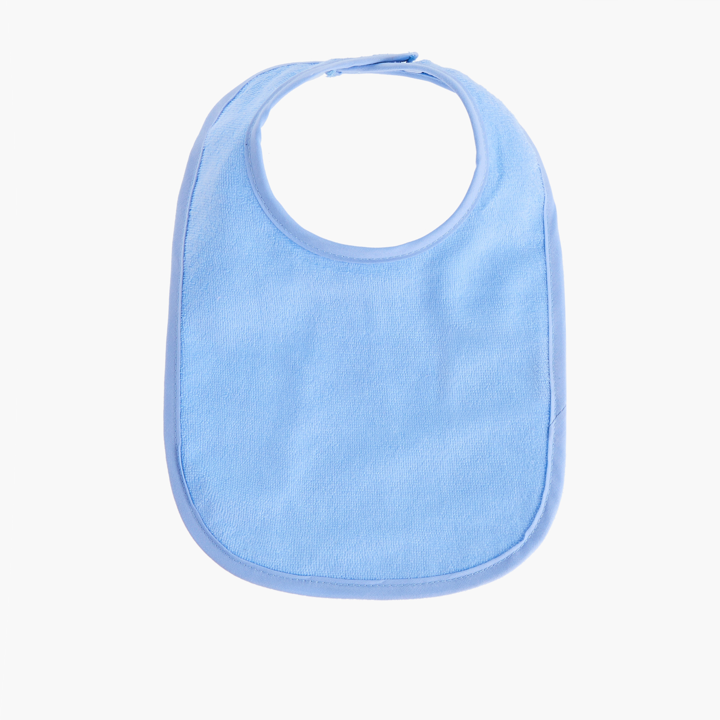 مرايل سادة تيري بشريط إغلاق لاصق من جونيورز - طقم من 5 قطع-baby-feeding-bibs-image-4