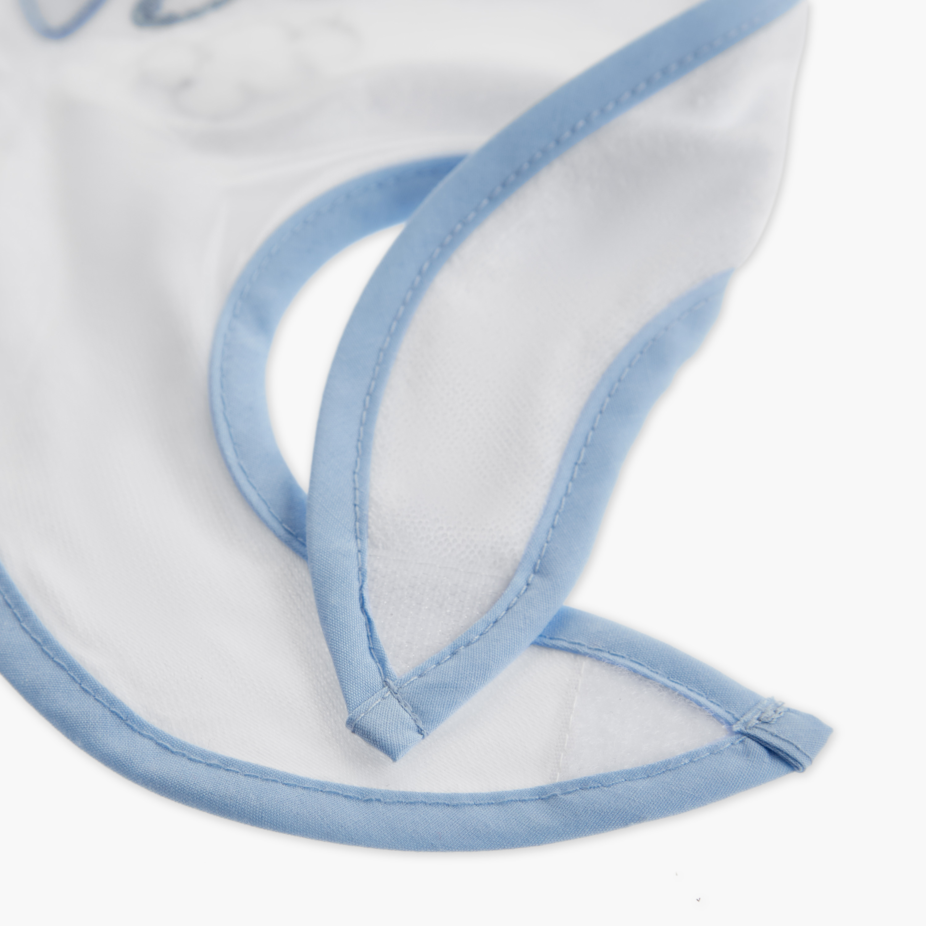 Juniors Assorted Bib with Snap Button Closure - Set of 3-baby-feeding-bibs-image-7