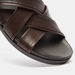 Duchini Men's Cross Strap Sandals with Buckle Closure-Men%27s Sandals-thumbnail-3