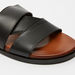 Duchini Men's Slip-On Cross Strap Sandals-Men%27s Sandals-thumbnailMobile-3