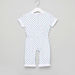 Juniors Dot Printed Short Sleeves Sleepsuit-Sleepsuits-thumbnail-2