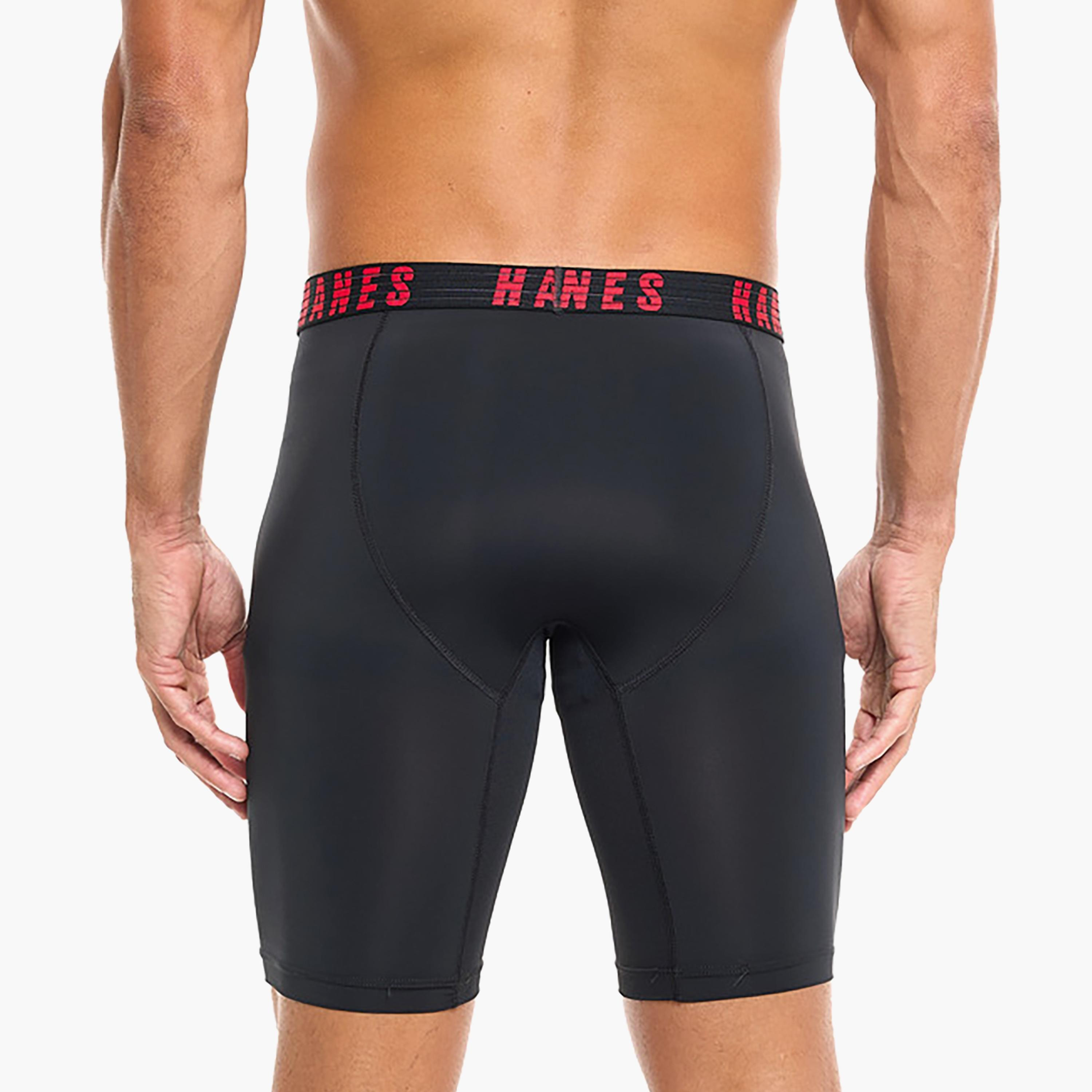 مجموعة متنوعة من 3 سراويل بوكسر رجالية مطبوعة بعلامة تجارية مع حزام خصر من هانز-men-clothing-innerwear-underwear-image-5
