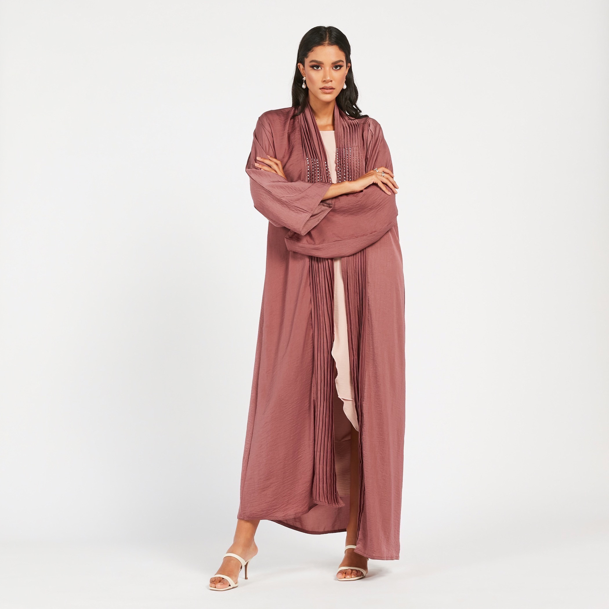 Moistreet Embellished Open Front Abaya-women-arabicclothing-abayas-image-1