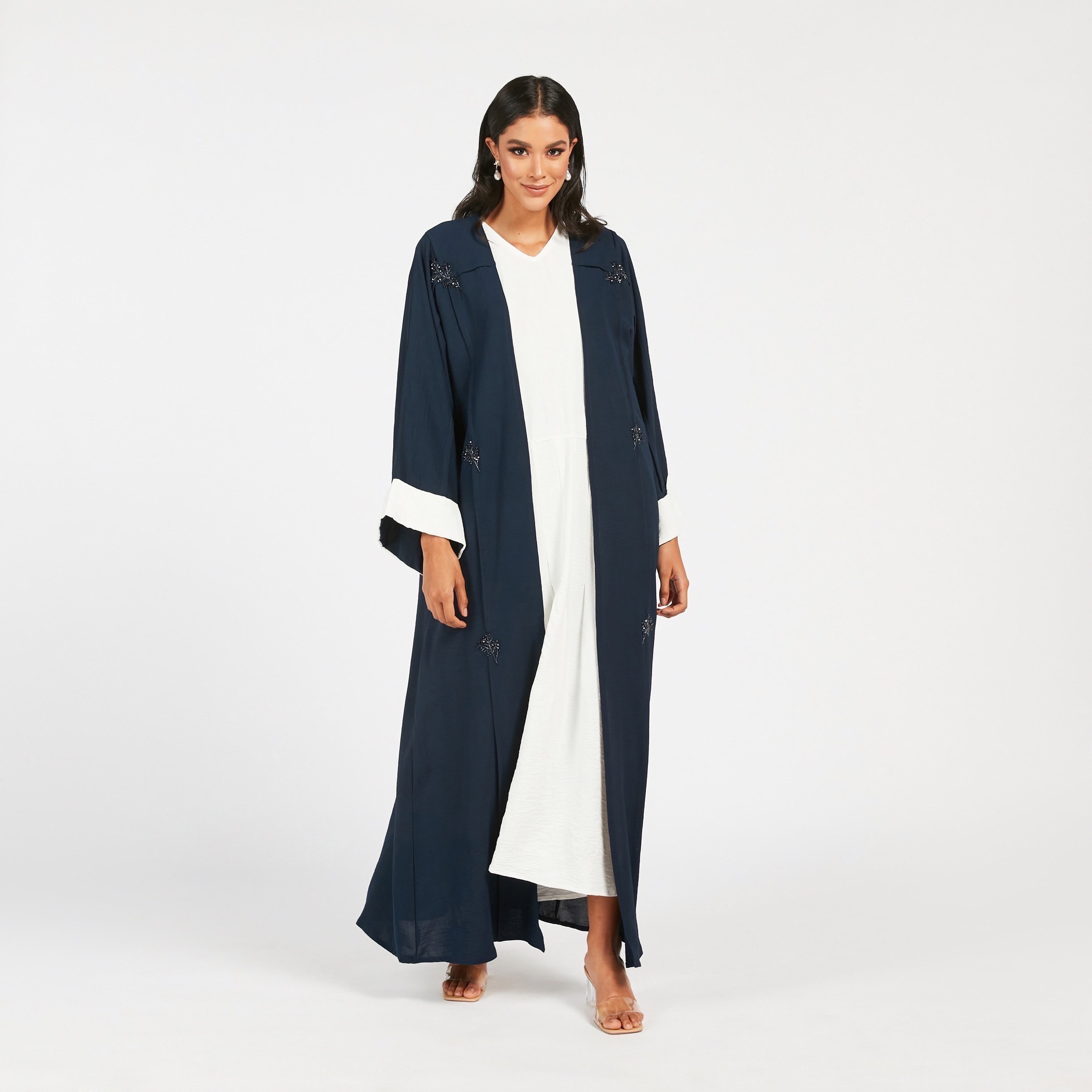 Moistreet Embellished Open Front Abaya-women-arabicclothing-abayas-image-2