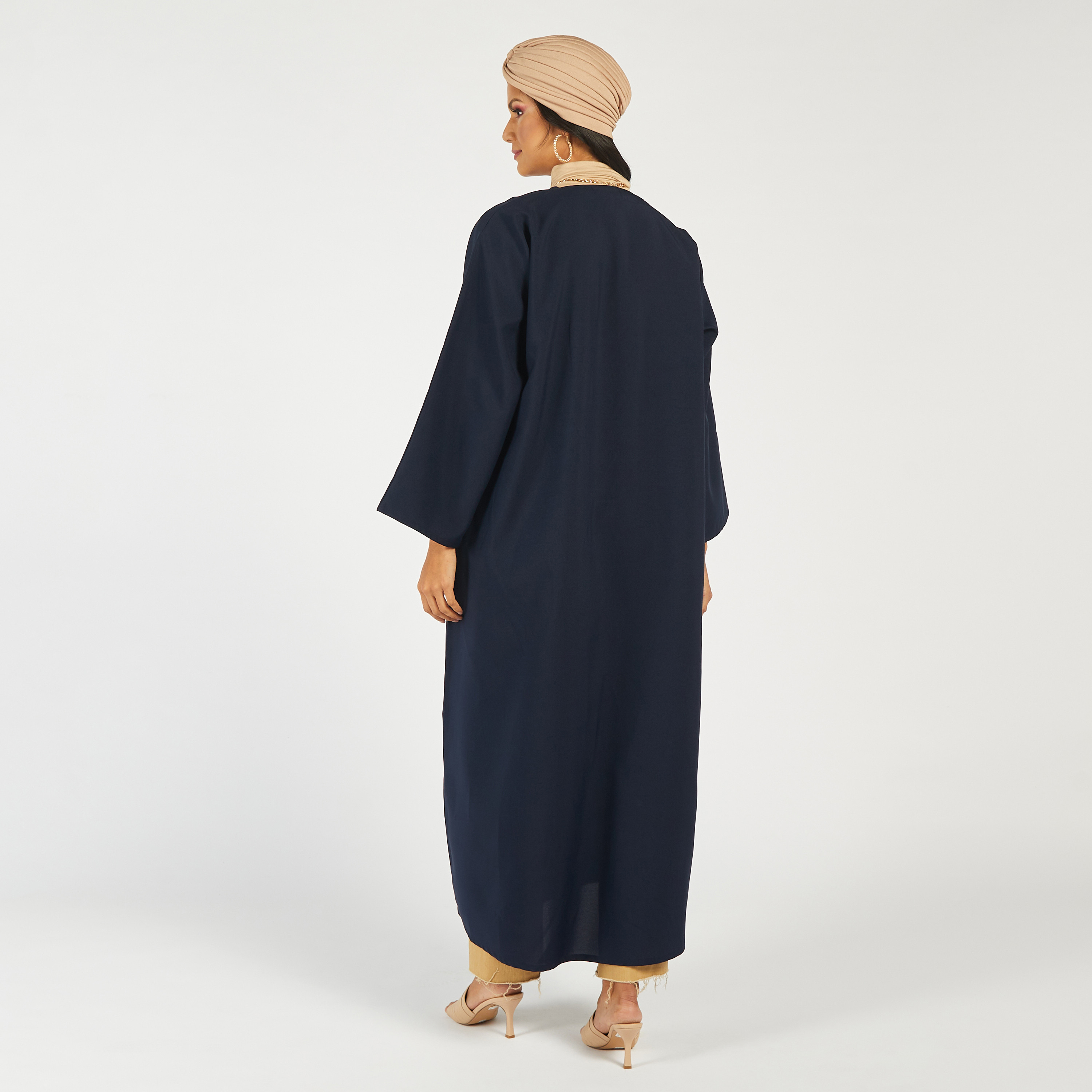 MOiSTREET Embellished Open Front Abaya with Long Sleeves-women-arabicclothing-abayas-image-4