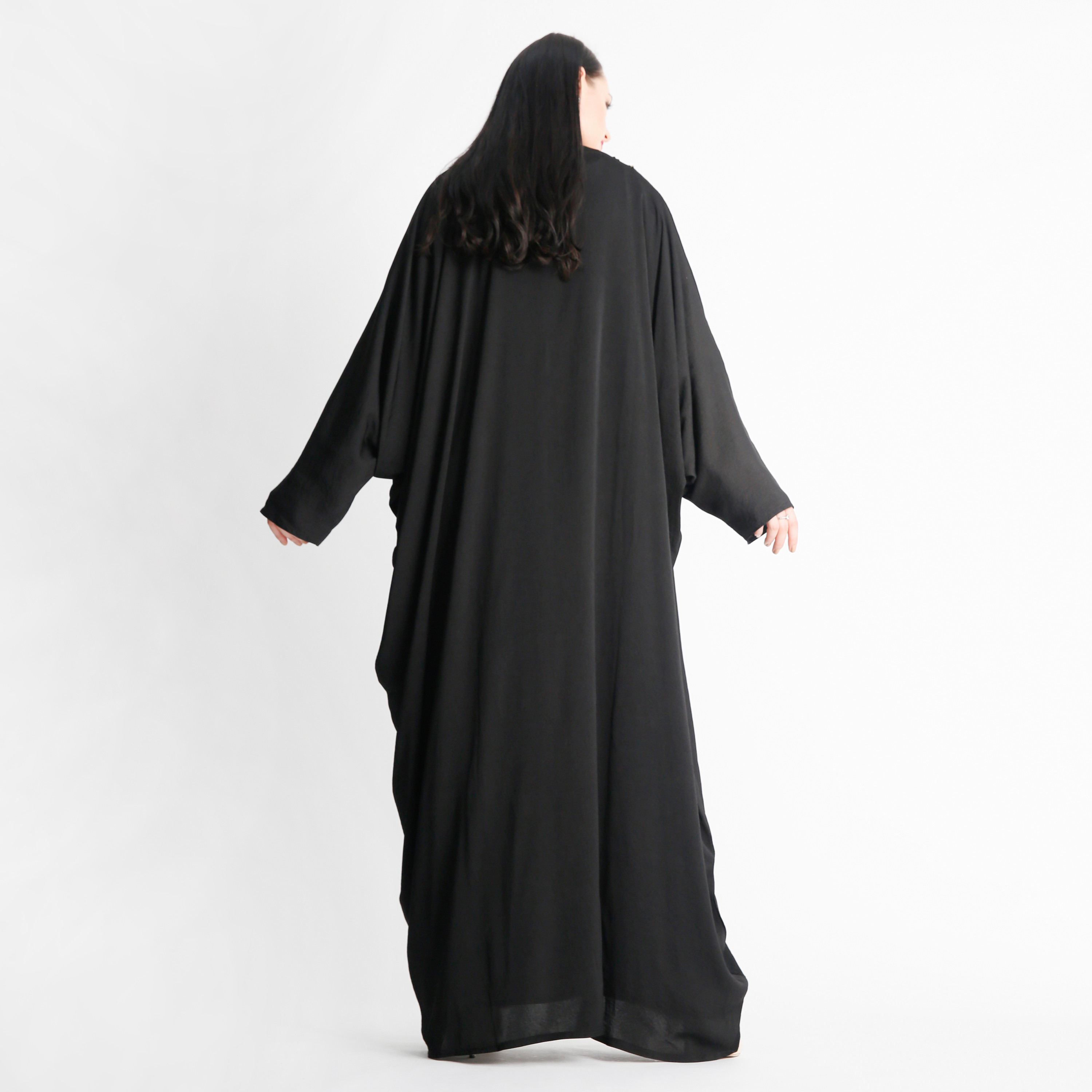 MOiSTREET Embellished Abaya with Long Sleeves-women-arabicclothing-abayas-image-3