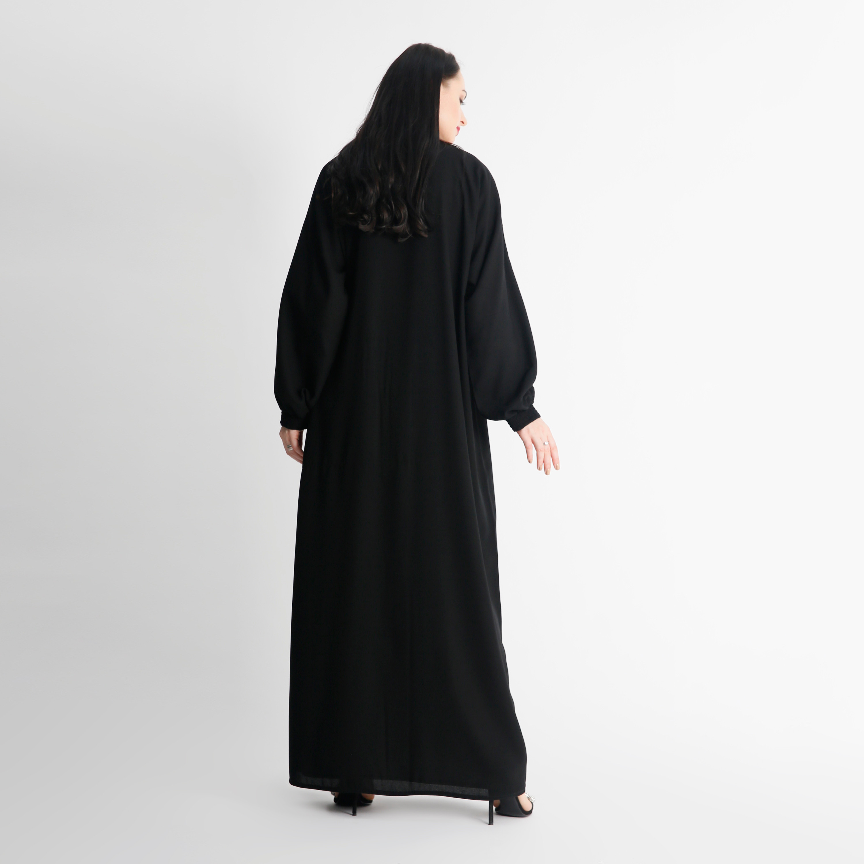 MOiSTREET Bead Embroidered Abaya with Pocket-women-arabicclothing-abayas-image-2