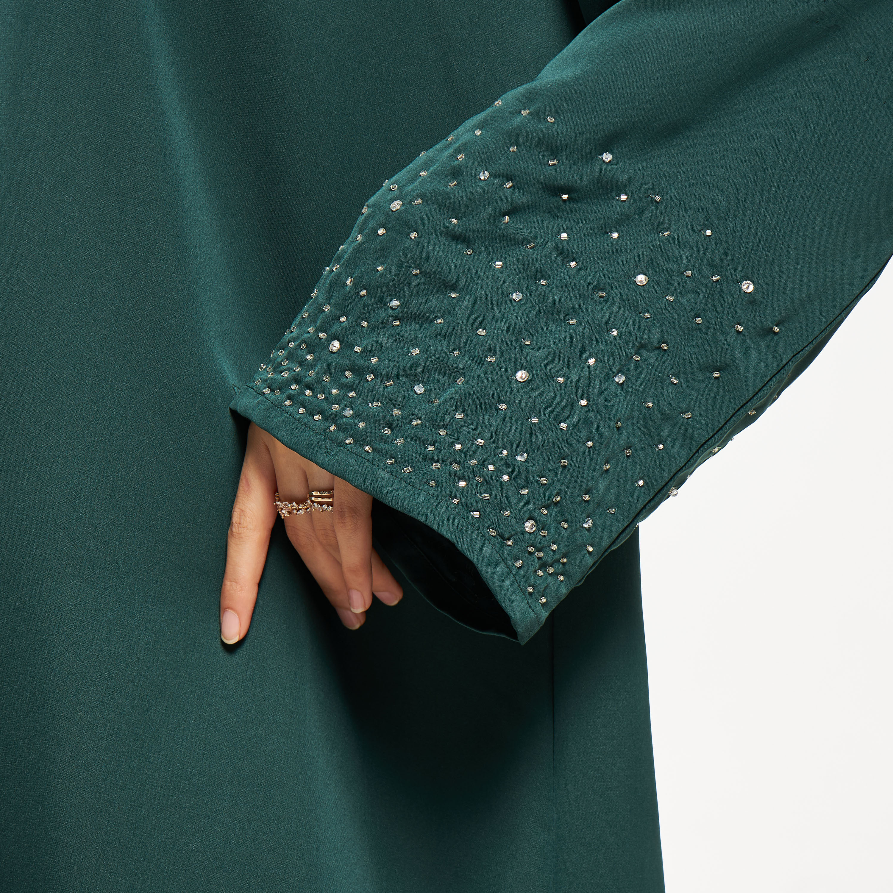 MOiSTREET Stone Embellished Abaya with Hijab-women-arabicclothing-abayas-image-4