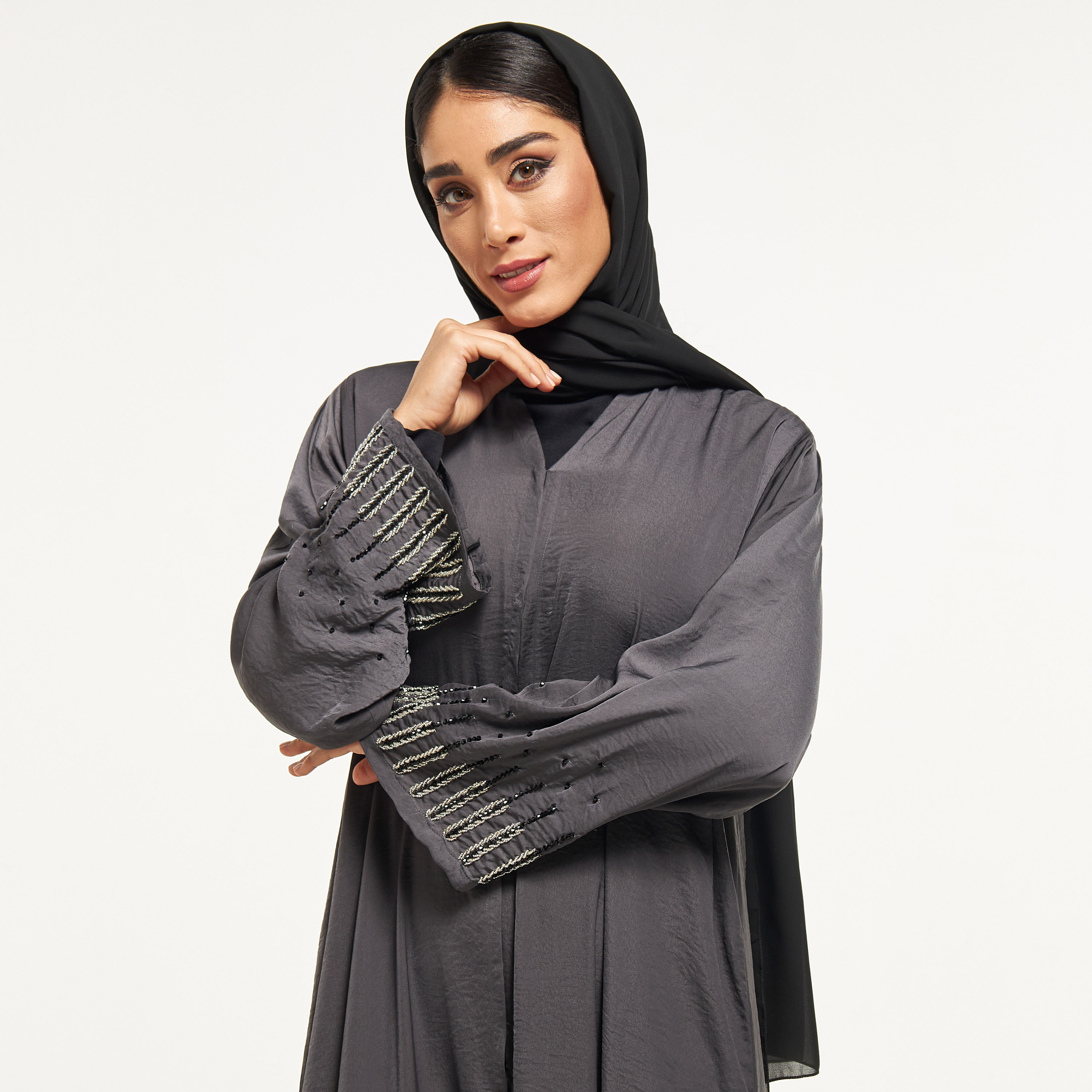 MOiSTREET Embellished Abaya-women-arabicclothing-abayas-image-2