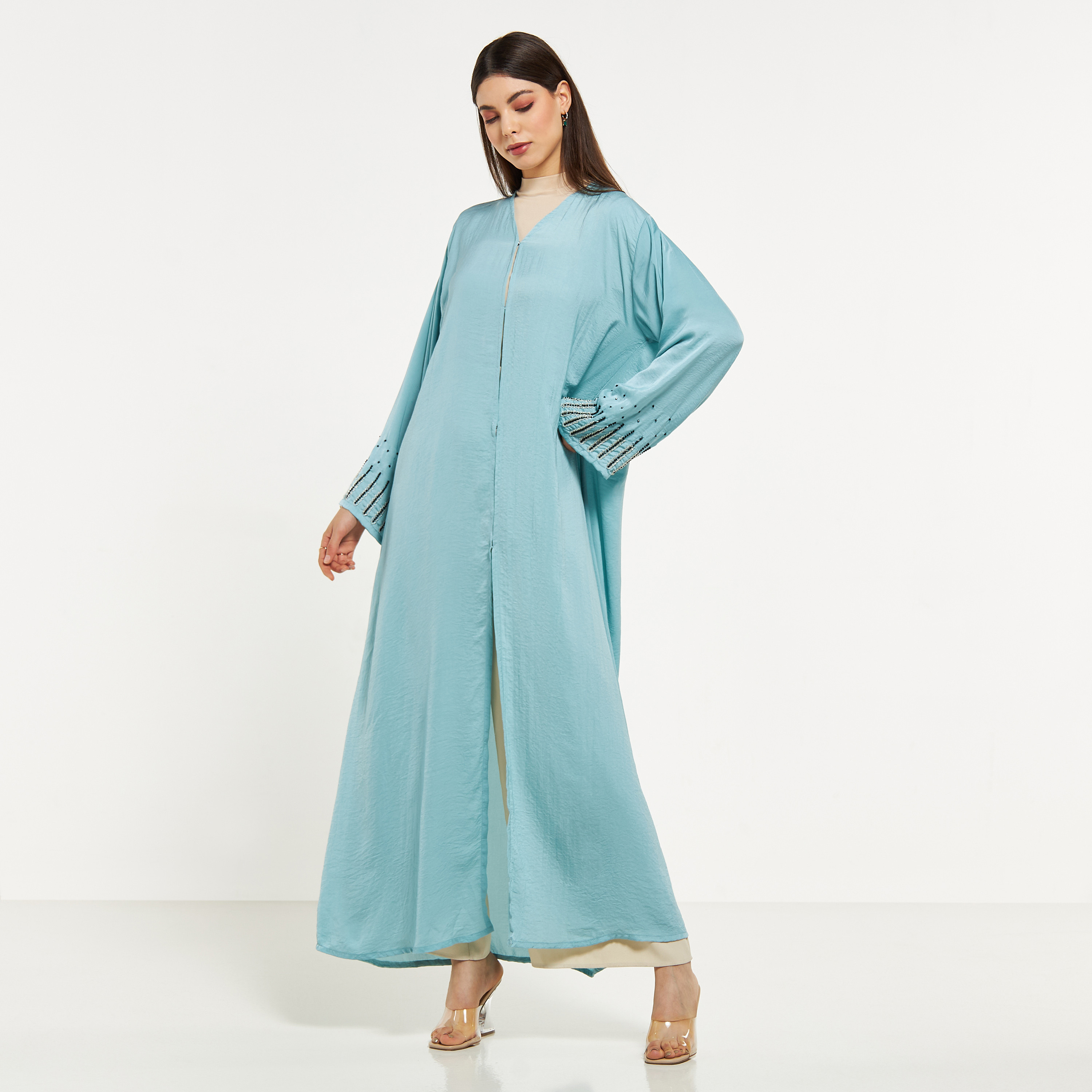 MOiSTREET Embellished Abaya-women-arabicclothing-abayas-image-1