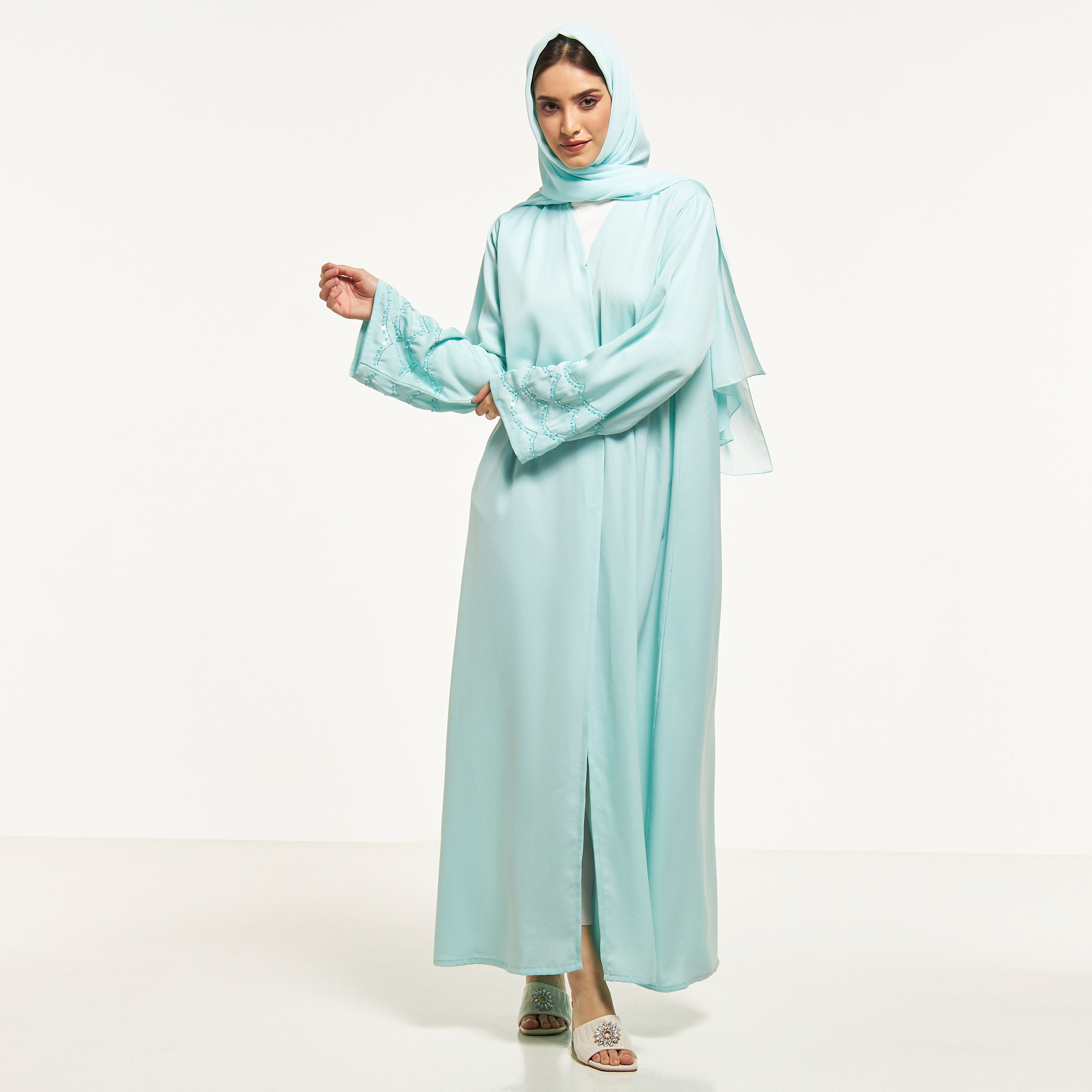 MOiSTREET Embellished Abaya-women-arabicclothing-abayas-image-4