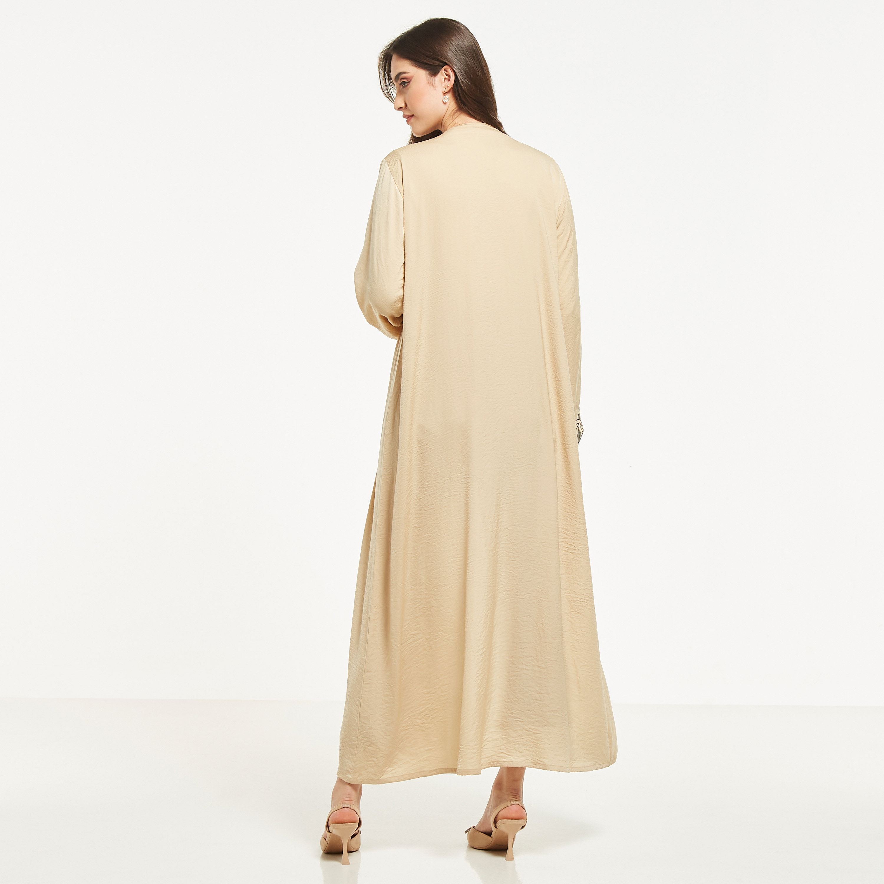 MOiSTREET Embroidered Open Front Abaya-women-arabicclothing-abayas-image-5