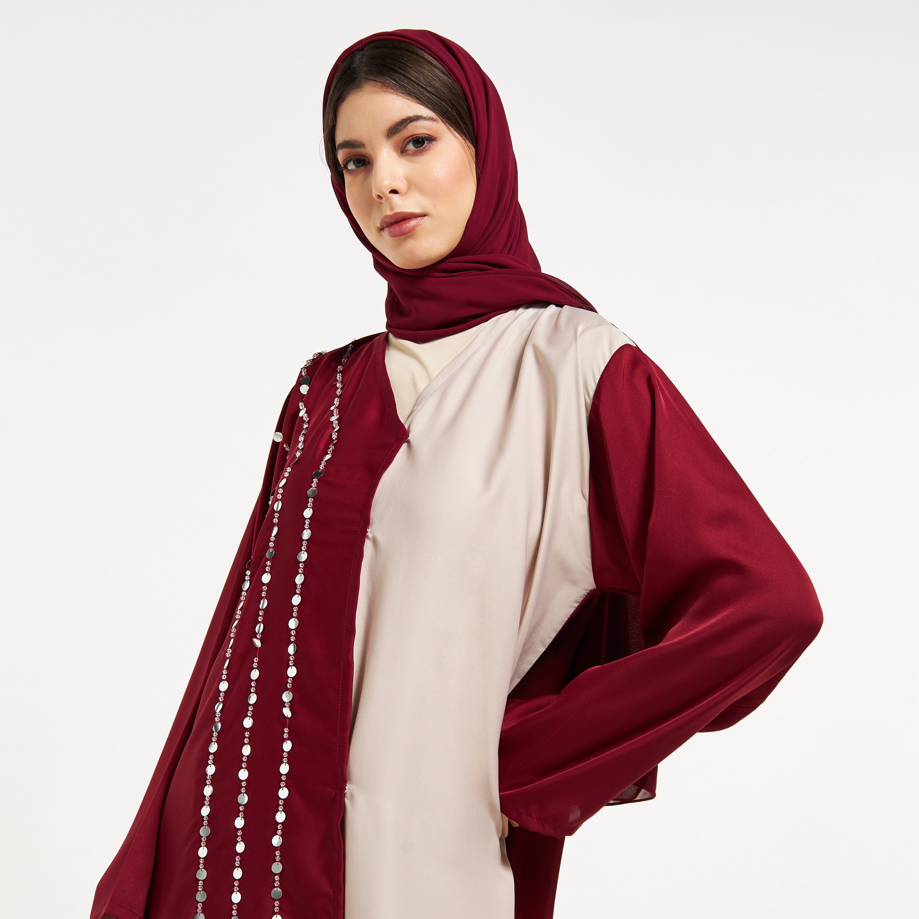 MOiSTREET Embellished Maxi Abaya-women-arabicclothing-abayas-image-2