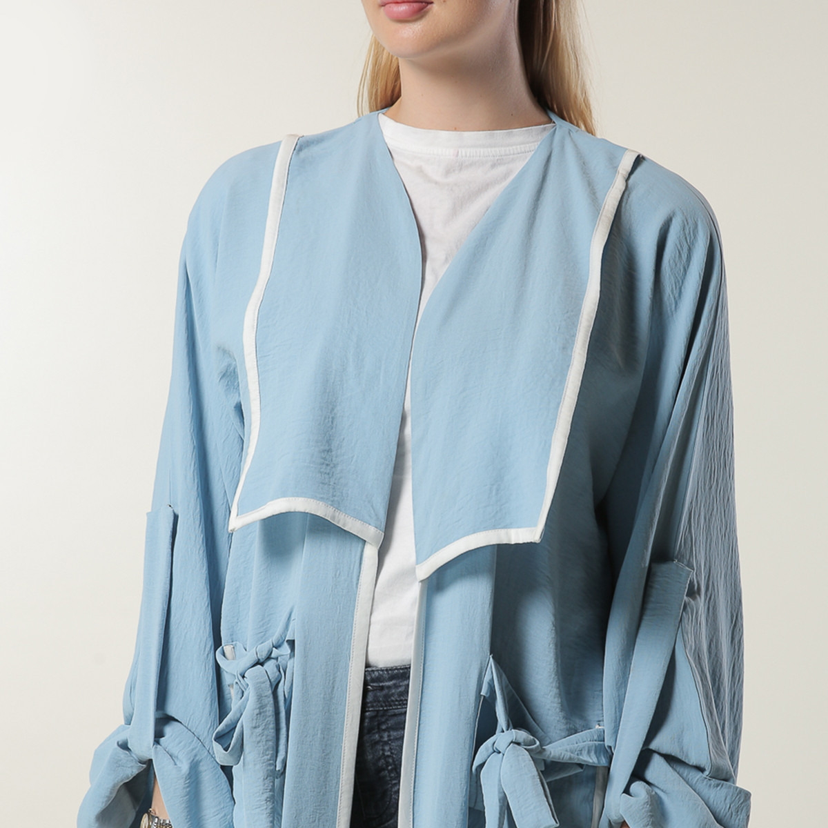 MOiSTREET Solid Abaya with Patch Pockets-women-arabicclothing-abayas-image-4
