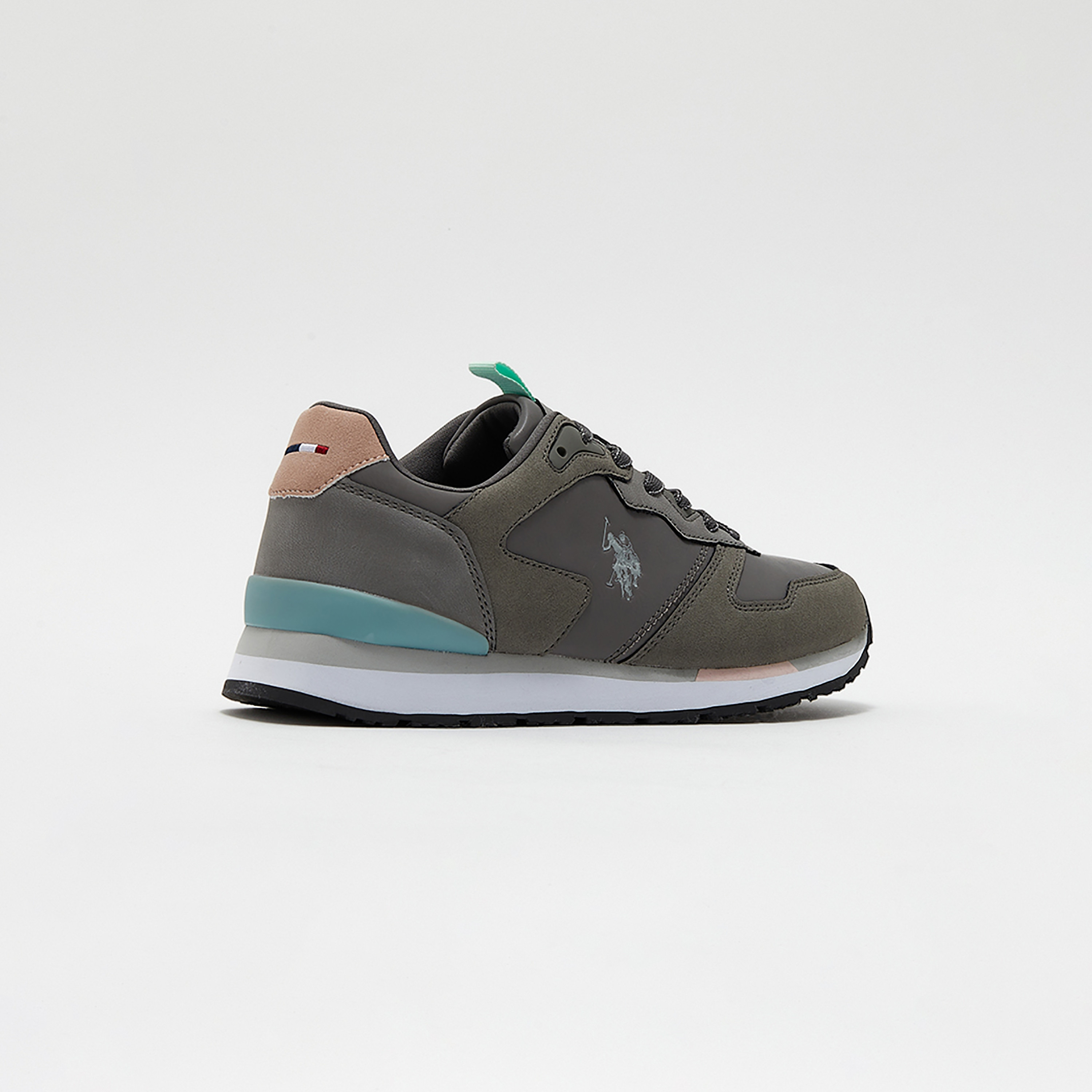 U.S. Polo Assn Unisex Low Top Lace-Up Sneakers | Mono-women-shoes-sneakers-image-3