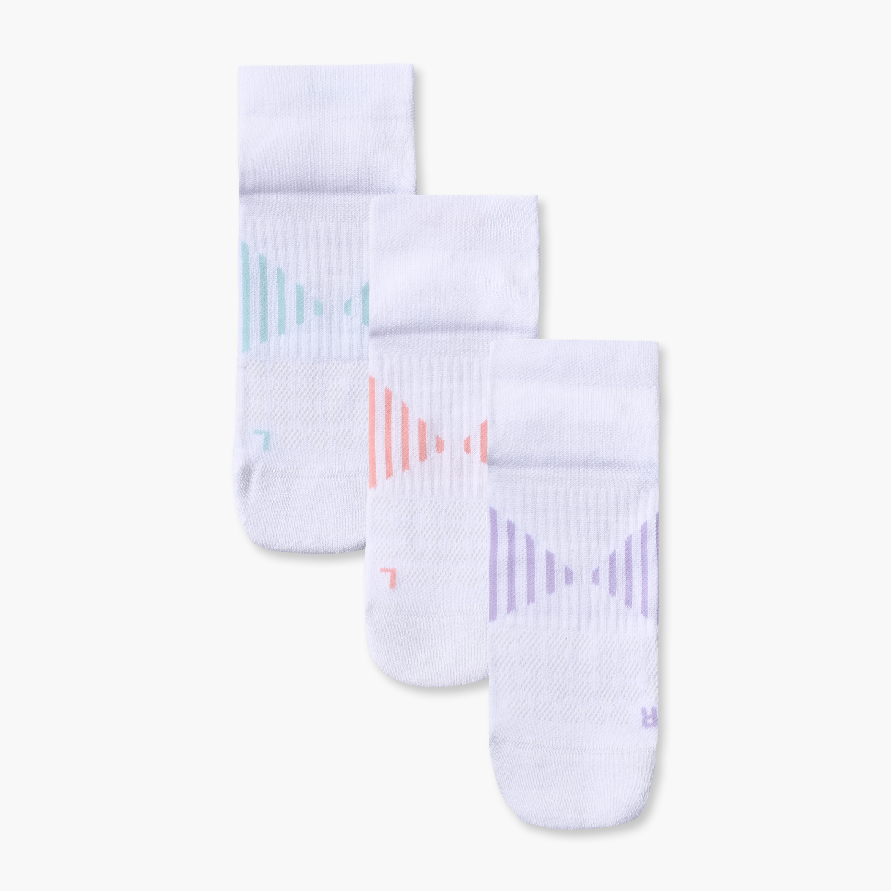 Kappa Pack of 3 Ankle Length Sports Socks with Stripes-women-socksandstockings-image-1